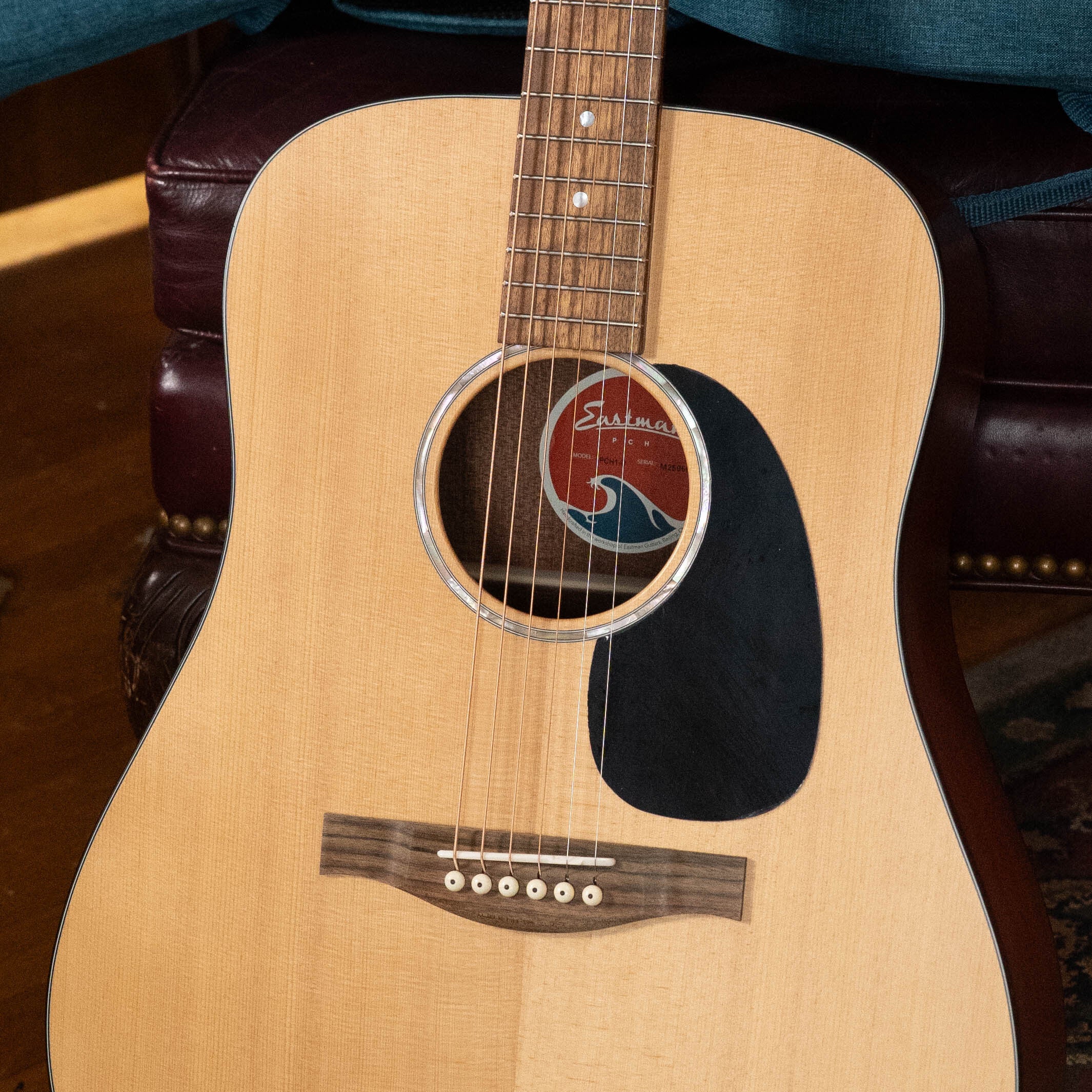 Eastman PCH1-D Solid Sitka/Laminated Sapele Dreadnought Acoustic Guitar #6606