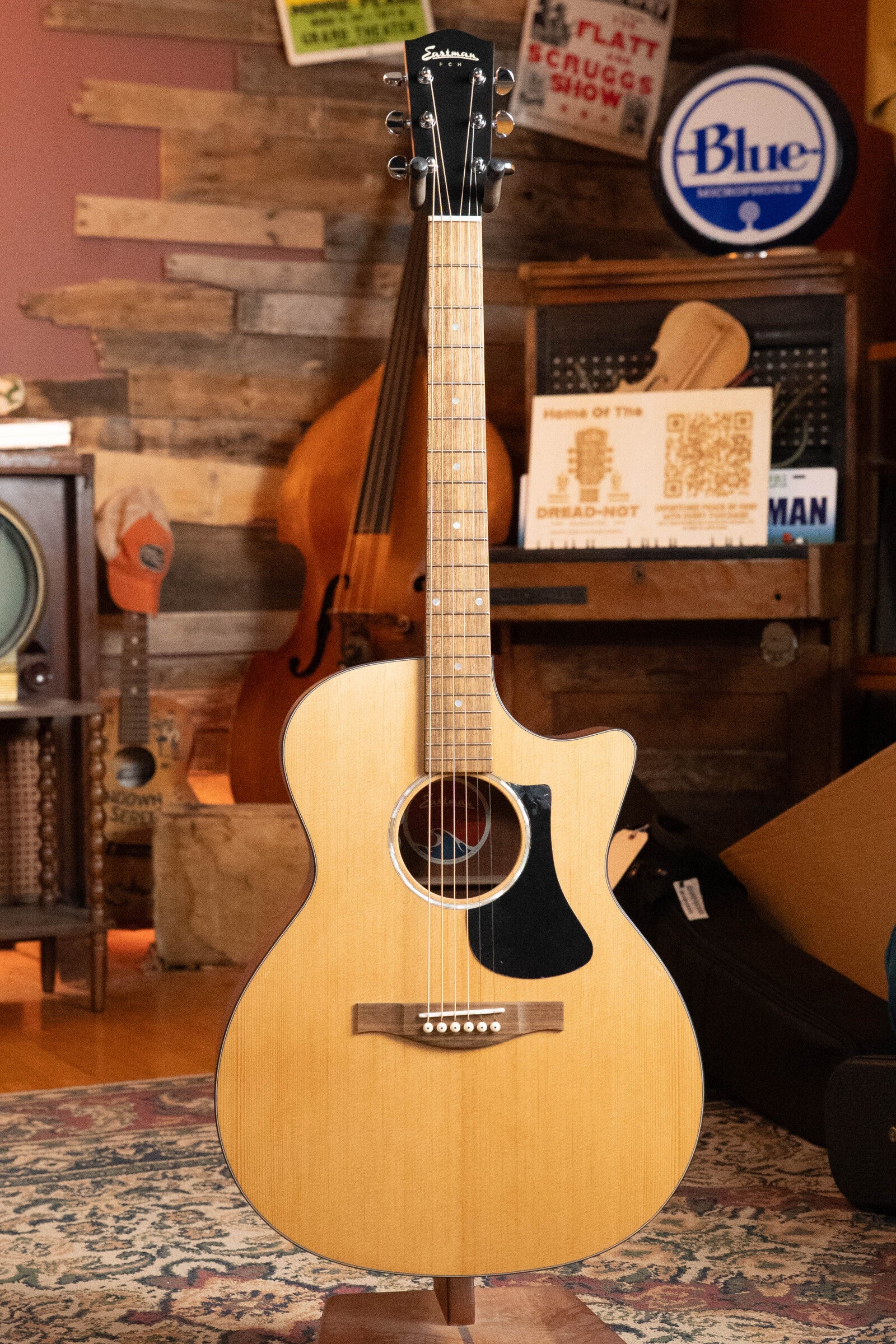 Eastman PCH1-GACE Sitka/Laminated Sapele Cutaway Grand Auditorium Guitar w/Electronics #2256