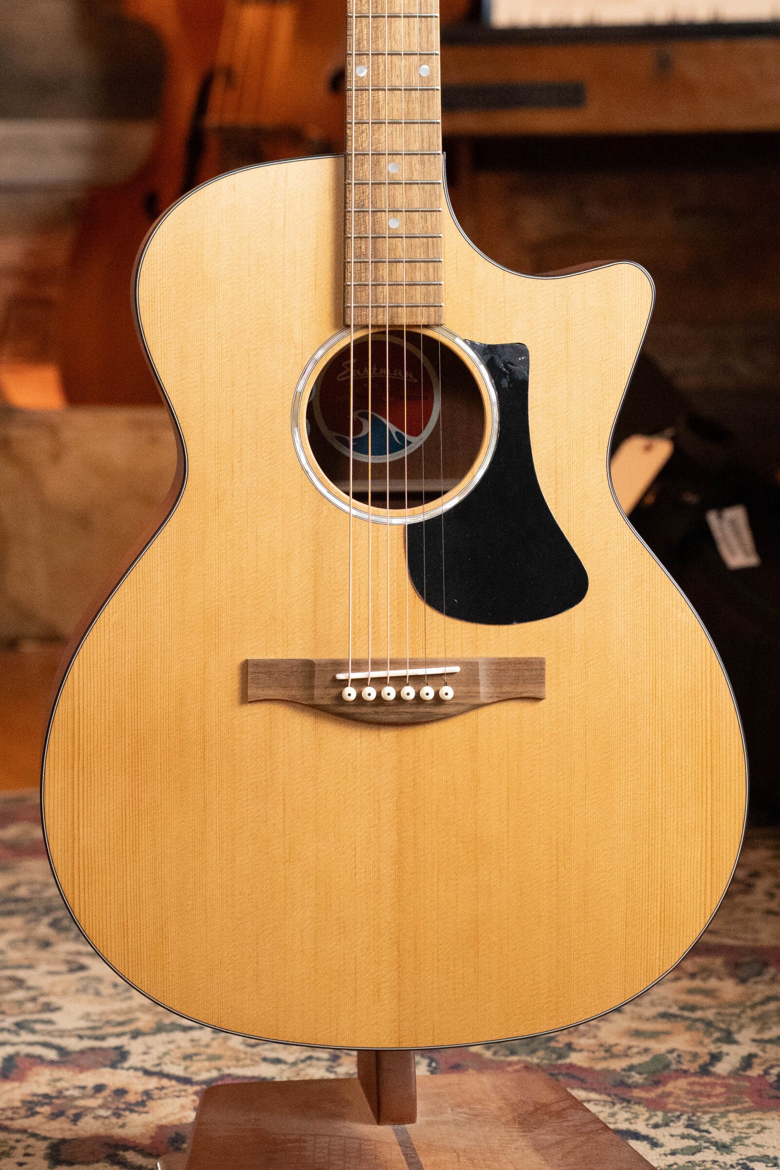 Eastman PCH1-GACE Sitka/Laminated Sapele Cutaway Grand Auditorium Guitar w/Electronics #2256