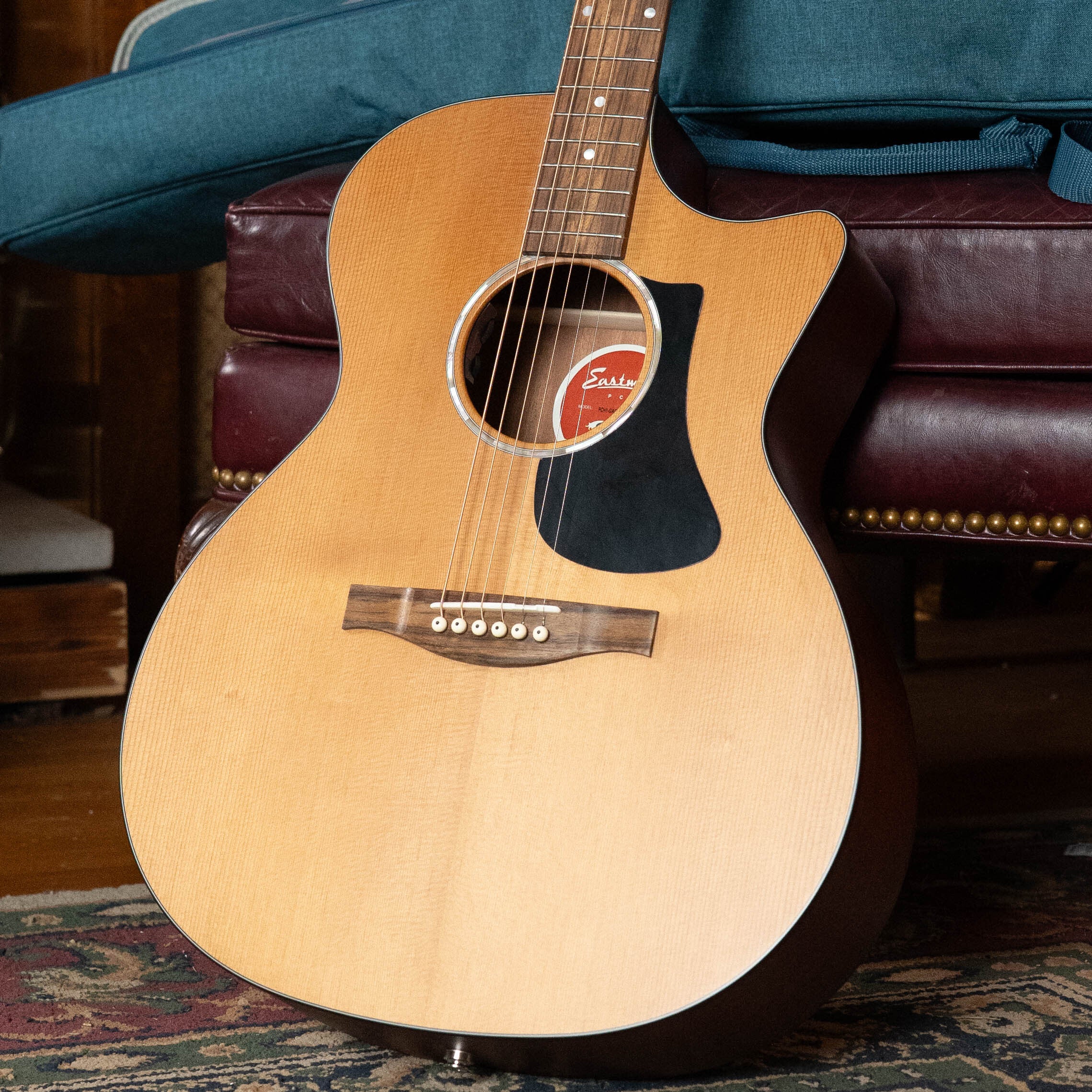 Eastman PCH1-GACE Sitka/Laminated Sapele Cutaway Grand Auditorium Guitar w/Electronics #2958