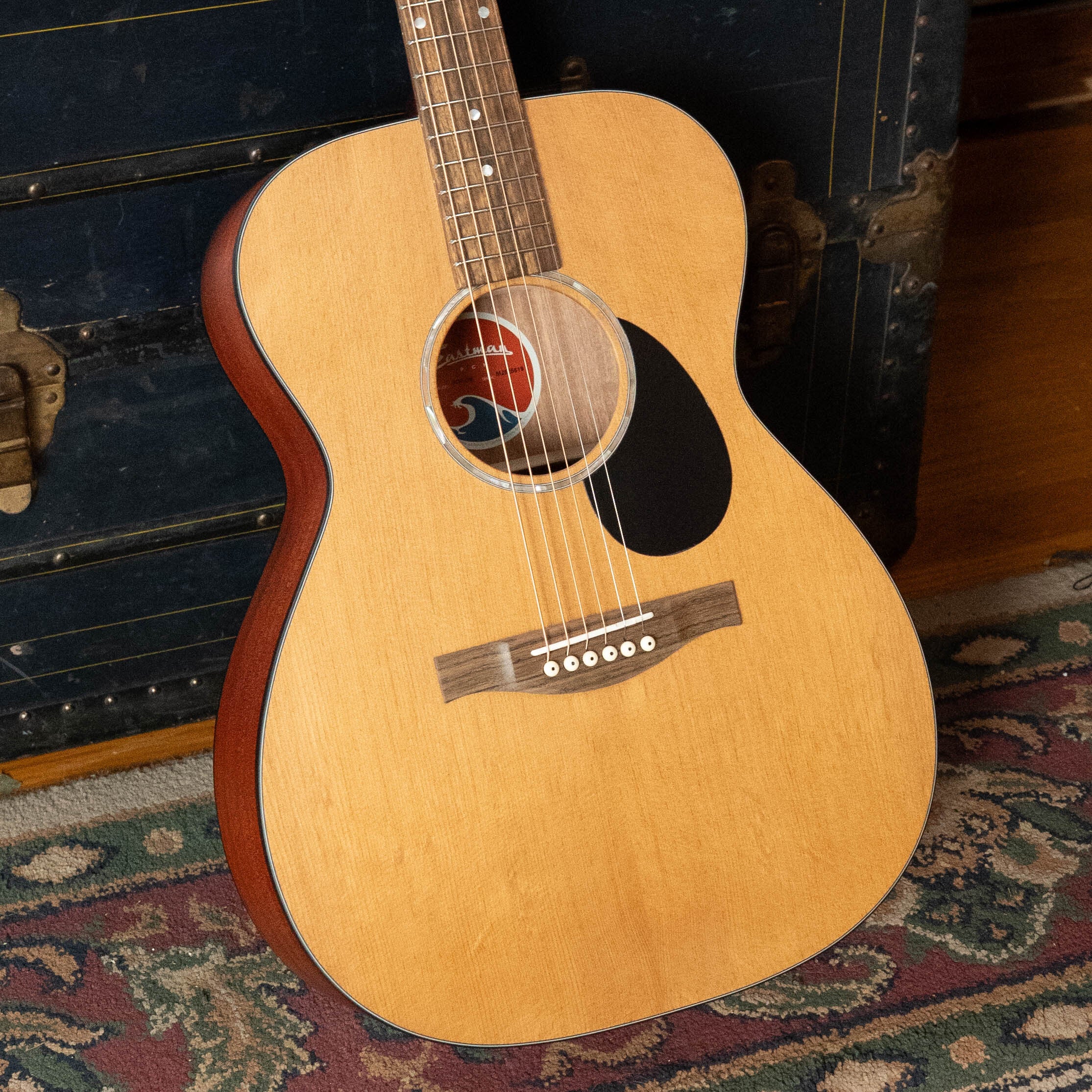 Eastman PCH1-OM Thermo-Cured Sitka/Laminated Sapele Orchestra Model Acoustic Guitar #5619