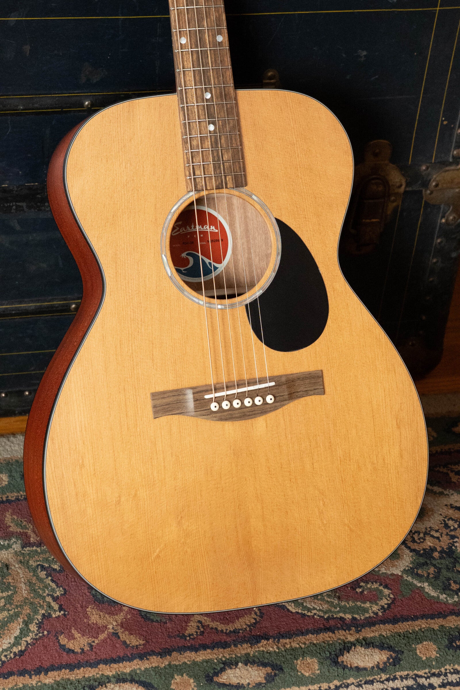 Eastman PCH1-OM Thermo-Cured Sitka/Laminated Sapele Orchestra Model Acoustic Guitar #5619