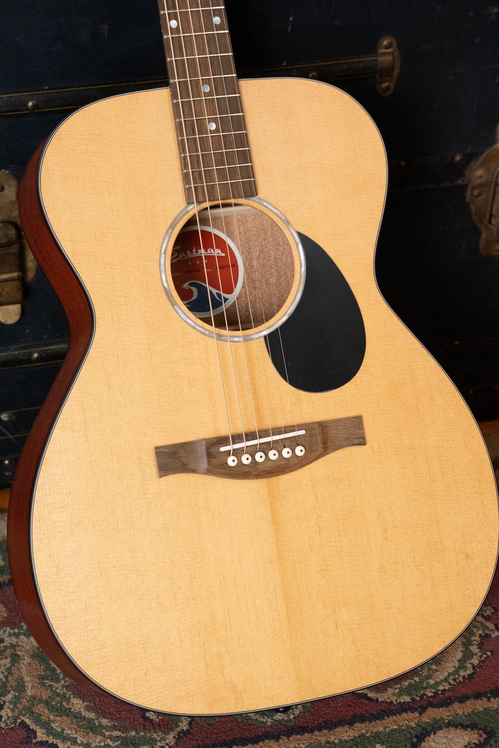 Eastman PCH1-OM Thermo-Cured Sitka/Laminated Sapele Orchestra Model Acoustic Guitar #7618