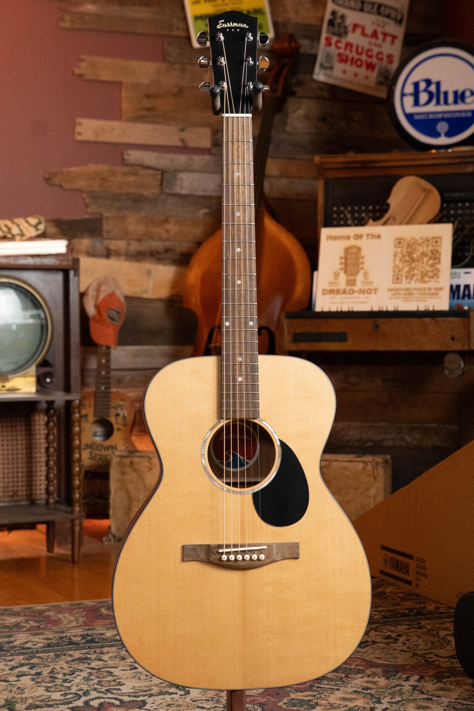 Eastman PCH1-OM Thermo-Cured Sitka/Laminated Sapele Orchestra Model Acoustic Guitar #7618