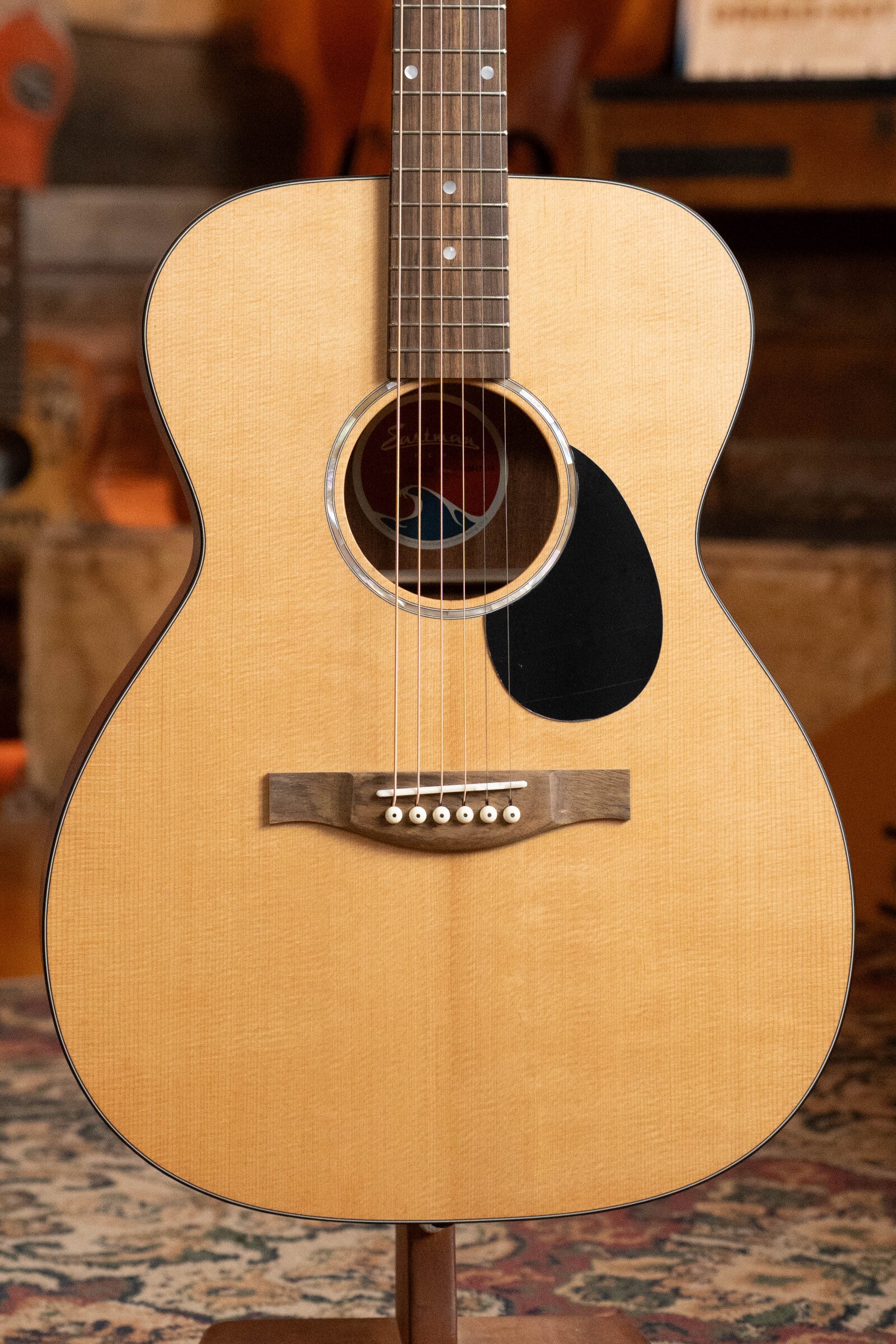 Eastman PCH1-OM Thermo-Cured Sitka/Laminated Sapele Orchestra Model Acoustic Guitar #7618