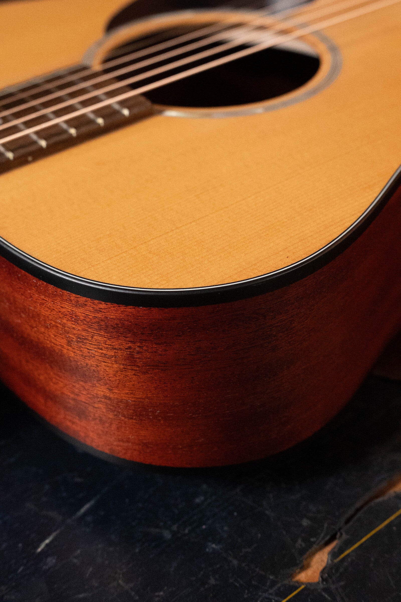 Eastman PCH1-OM Thermo-Cured Sitka/Laminated Sapele Orchestra Model Acoustic Guitar #7618