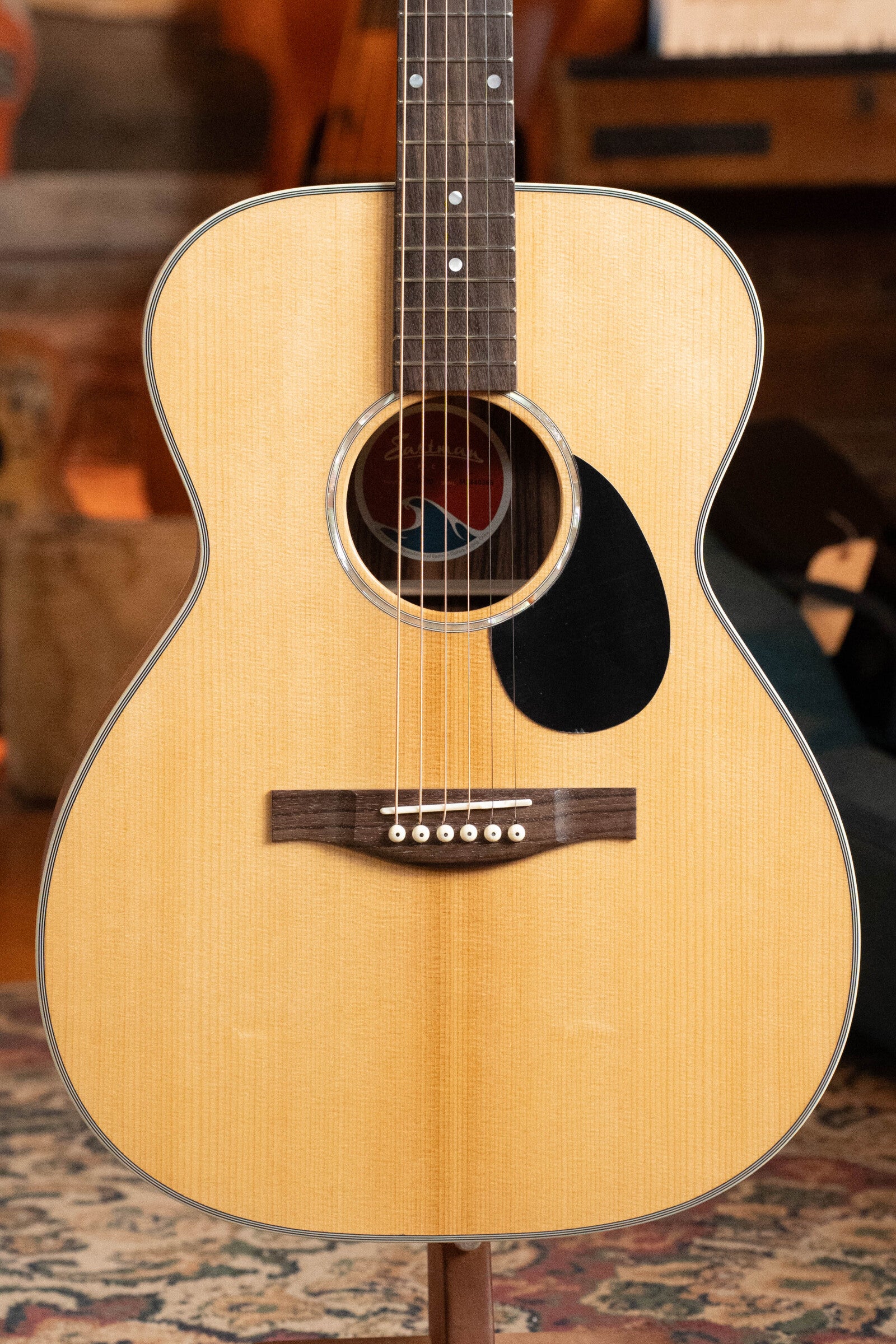 Eastman PCH2-OM Solid Sitka/Laminated Rosewood Orchestra Model Acoustic Guitar #0365
