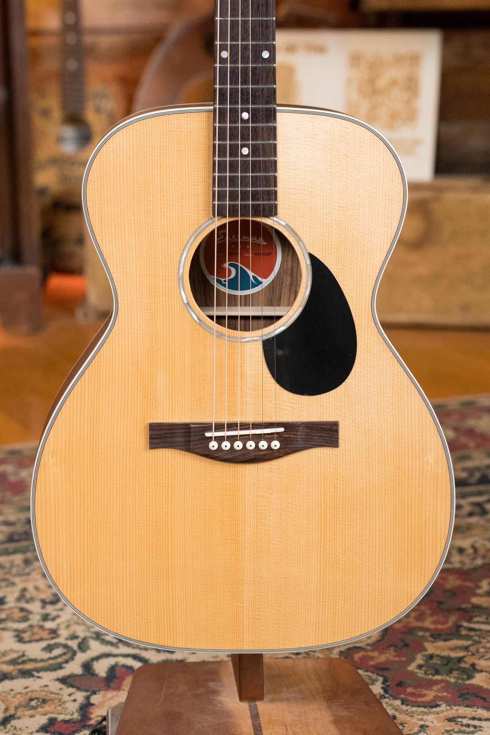 Eastman PCH2-OM Solid Sitka/Laminated Rosewood Orchestra Model Acoustic Guitar #0367