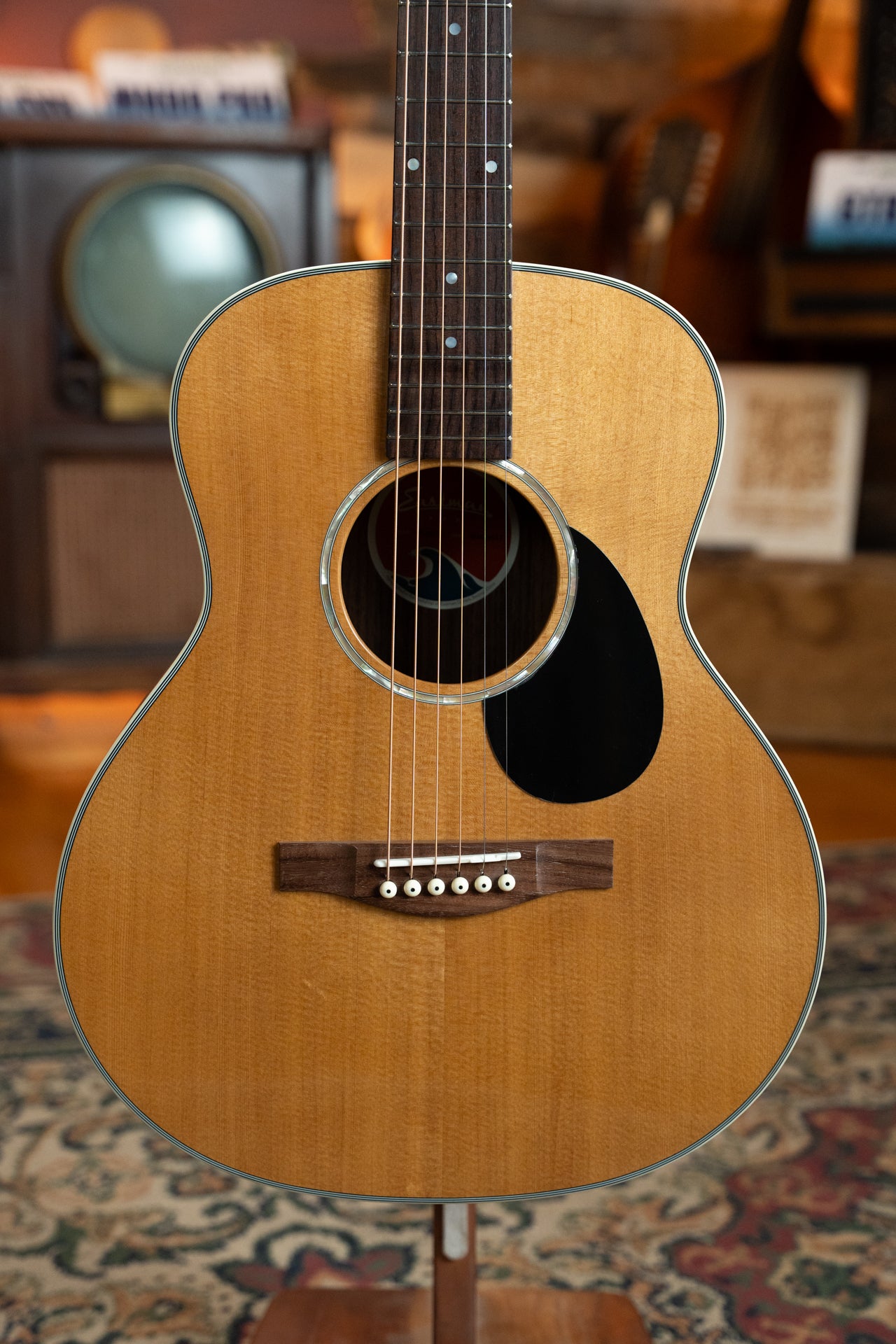 Eastman PCH2-TG Thermo-Cured Solid Sitka/Laminated Rosewood Travel Acoustic Guitar #6517