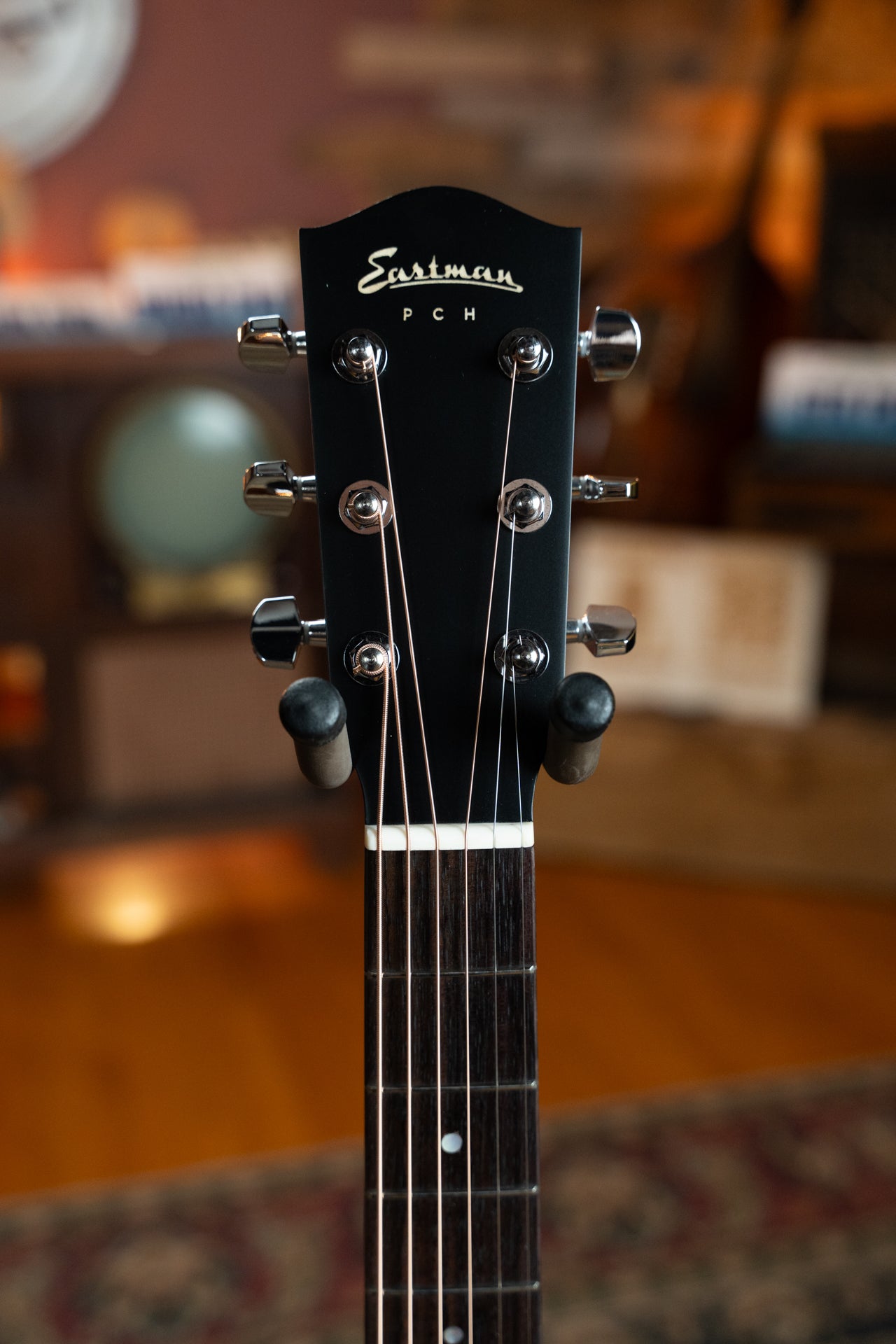 Eastman PCH2-TG Thermo-Cured Solid Sitka/Laminated Rosewood Travel Acoustic Guitar #6517
