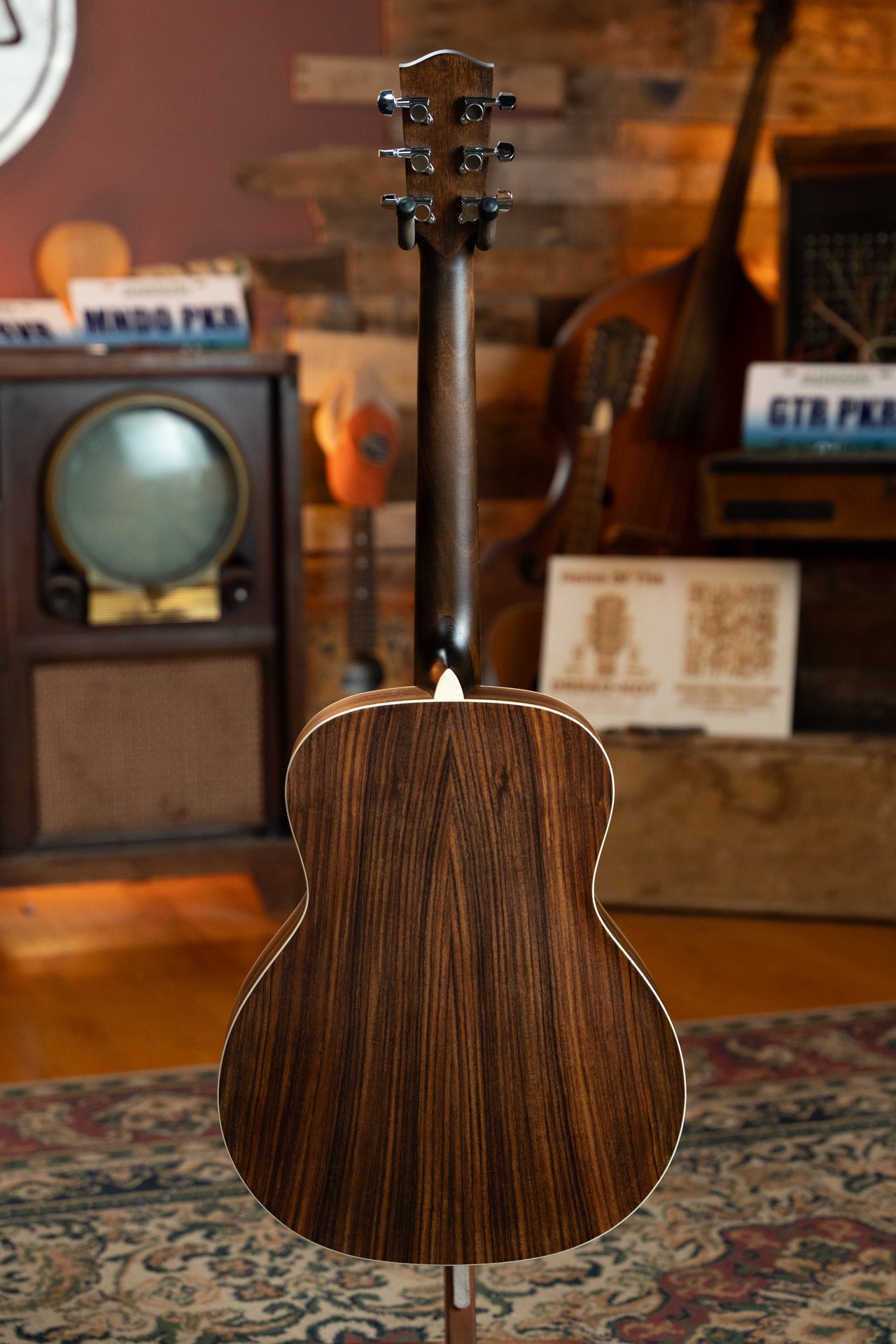Eastman PCH2-TG Thermo-Cured Solid Sitka/Laminated Rosewood Travel Acoustic Guitar #6517