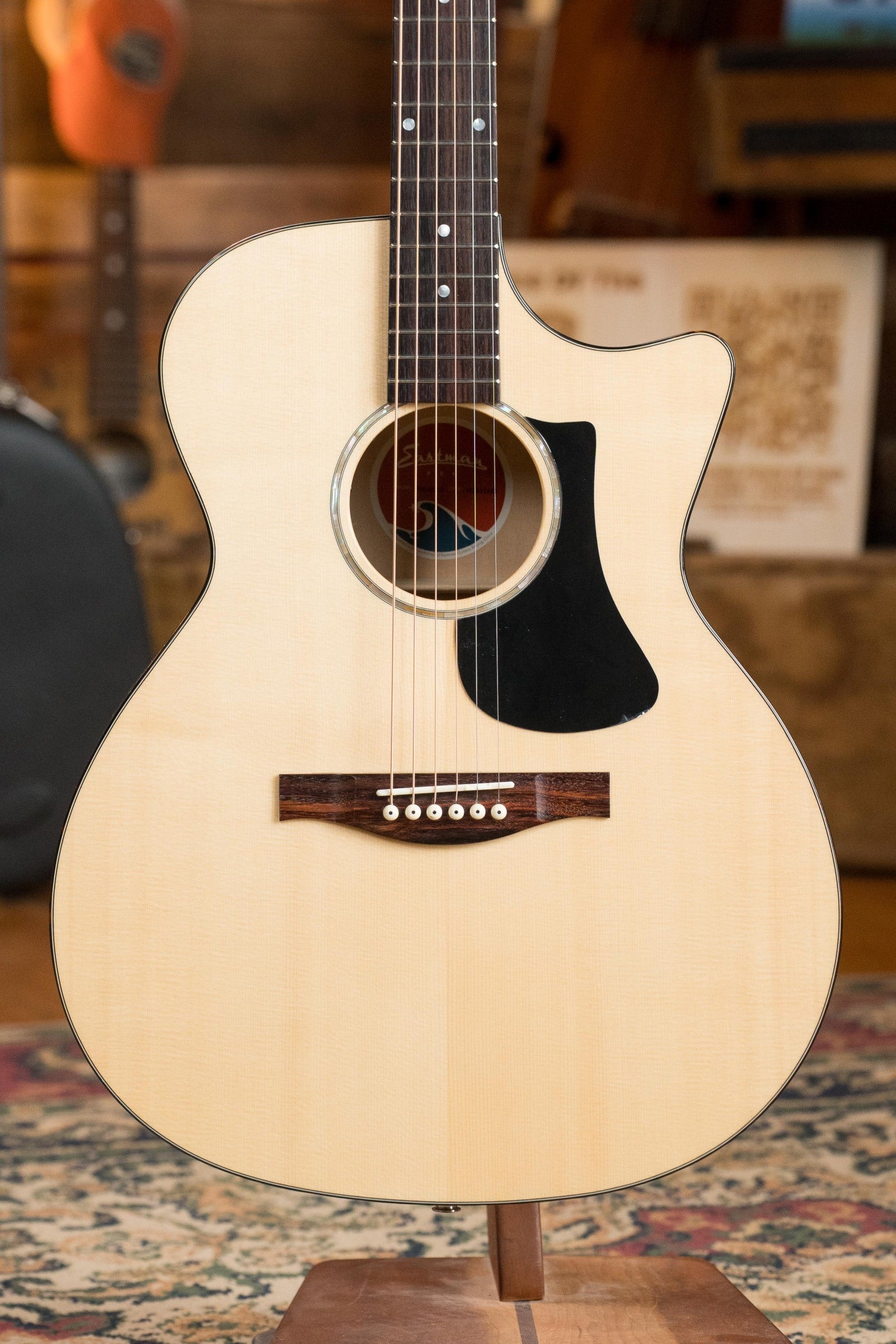 Eastman PCH3-GACE-CLA Sitka/Laminated Maple Acoustic Guitar w/Fishman Pickup #1482