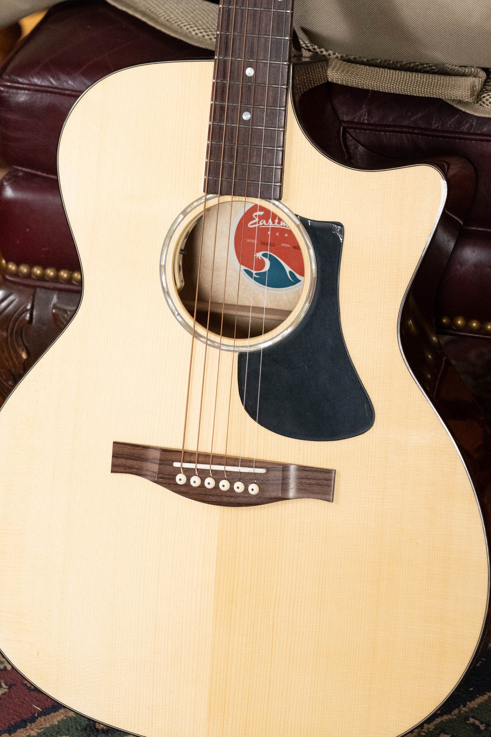 Eastman PCH3-GACE-CLA Sitka/Laminated Maple Grand Auditorium Guitar w/Fishman Pickup #8881