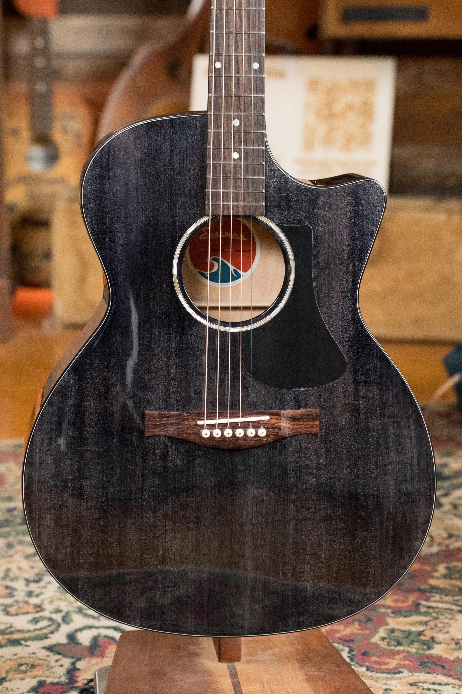 国内外の人気 Eastman PCH3-GACE-TBK Sitka/Laminated Maple Grand Auditorium ギター