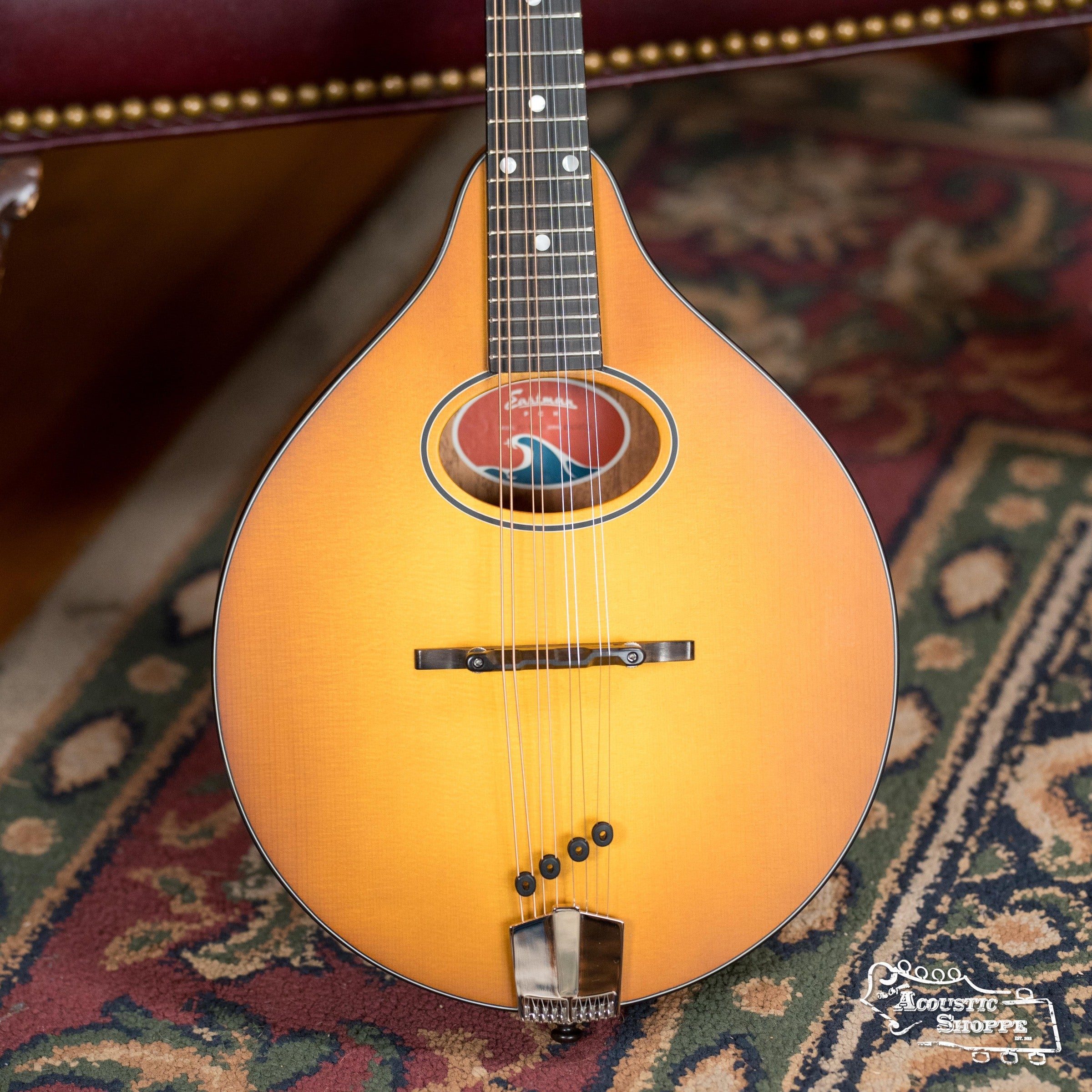 Eastman PCH-M104-GB Spruce/Laminated Mahogany Goldburst Flattop A-Style Mandolin #0736