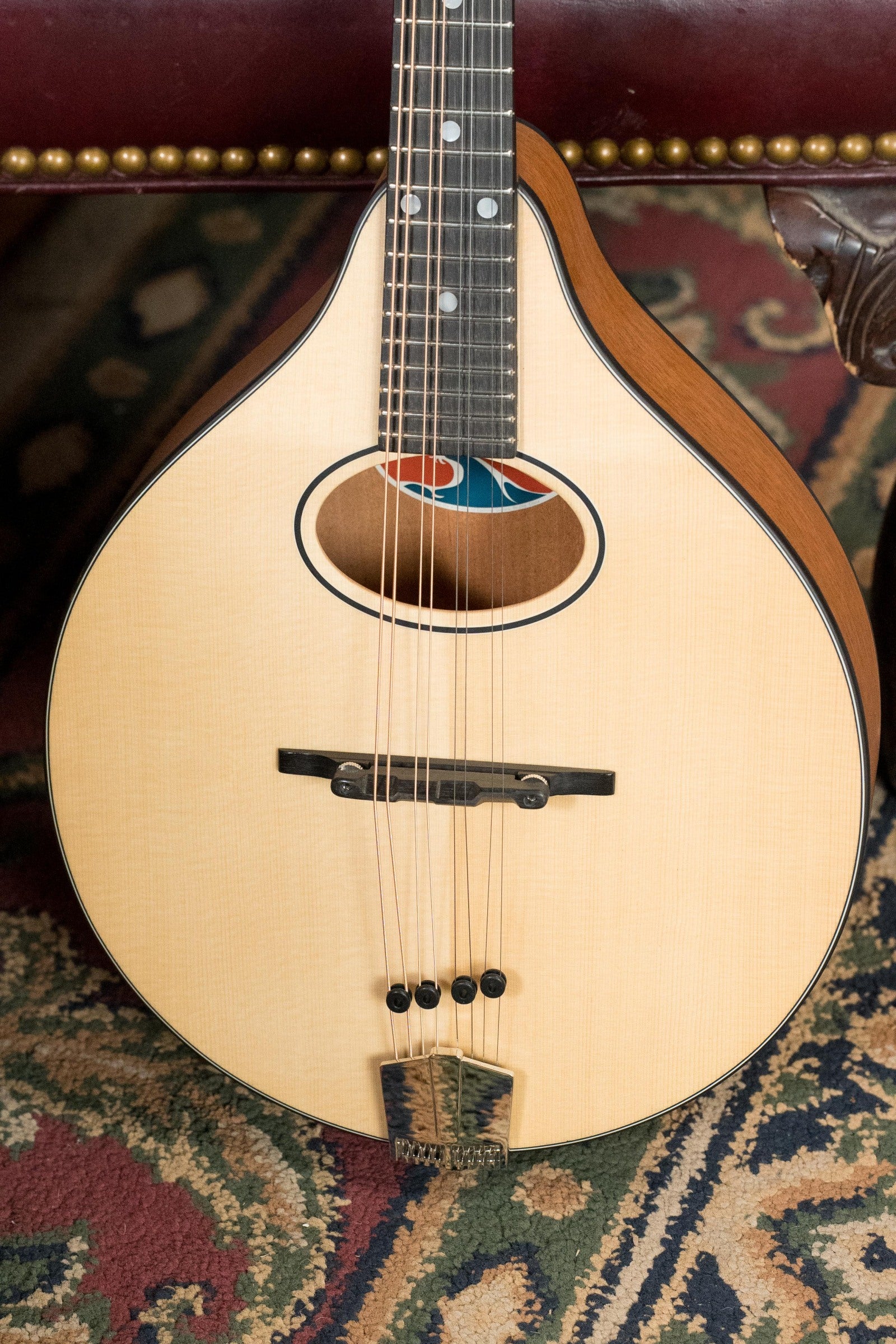Eastman PCH-M104-NAT Spruce/Laminated Mahogany Natural Flattop A-Style Mandolin #1179
