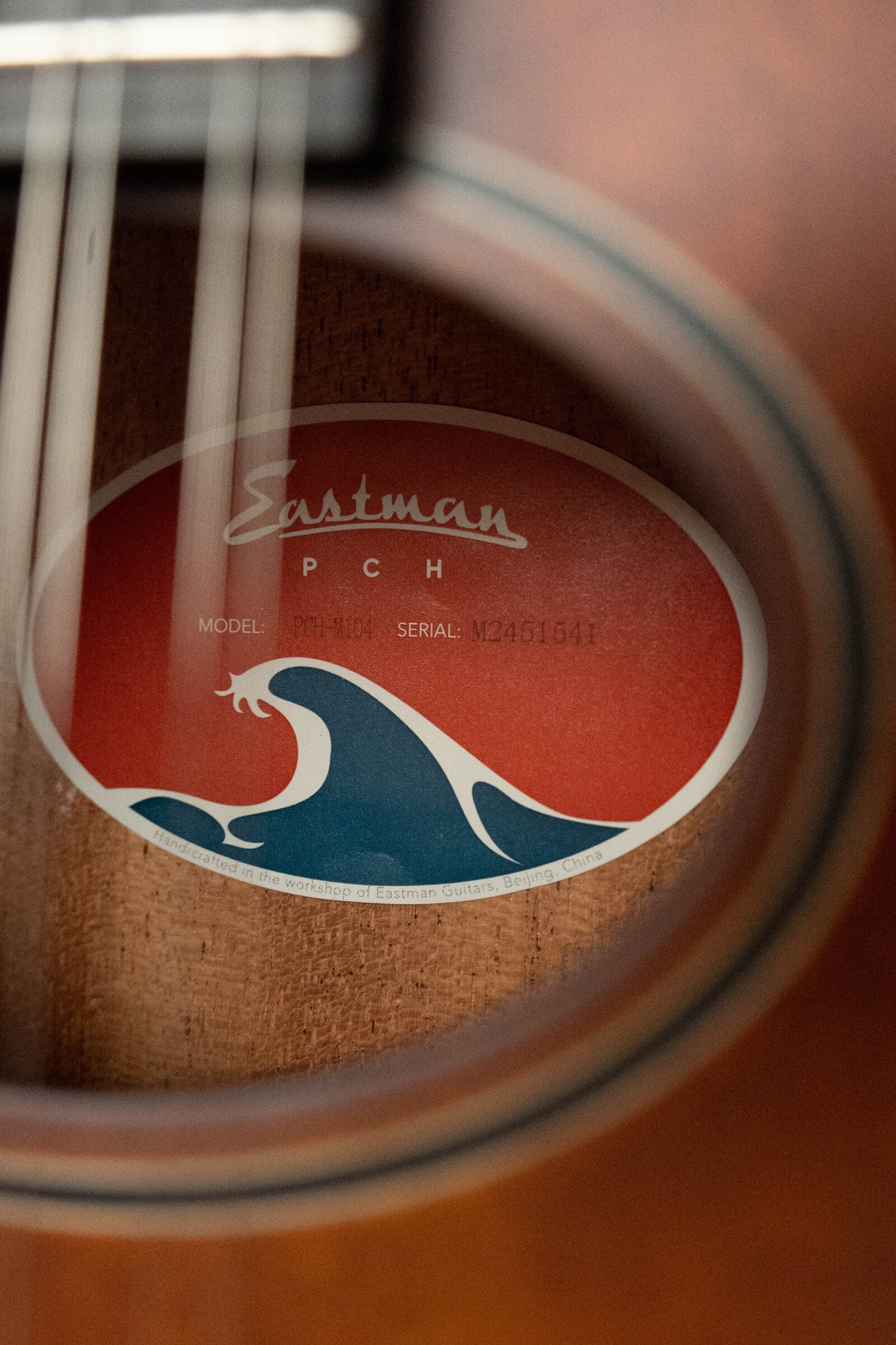 Eastman PCH-M104 Solid Spruce/Laminated Mahogany Flattop A-Style Mandolin #1541