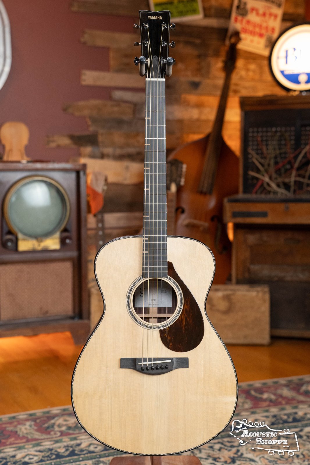 Yamaha FS9 R Adirondack/Indian Rosewood Concert Acoustic Guitar #065A