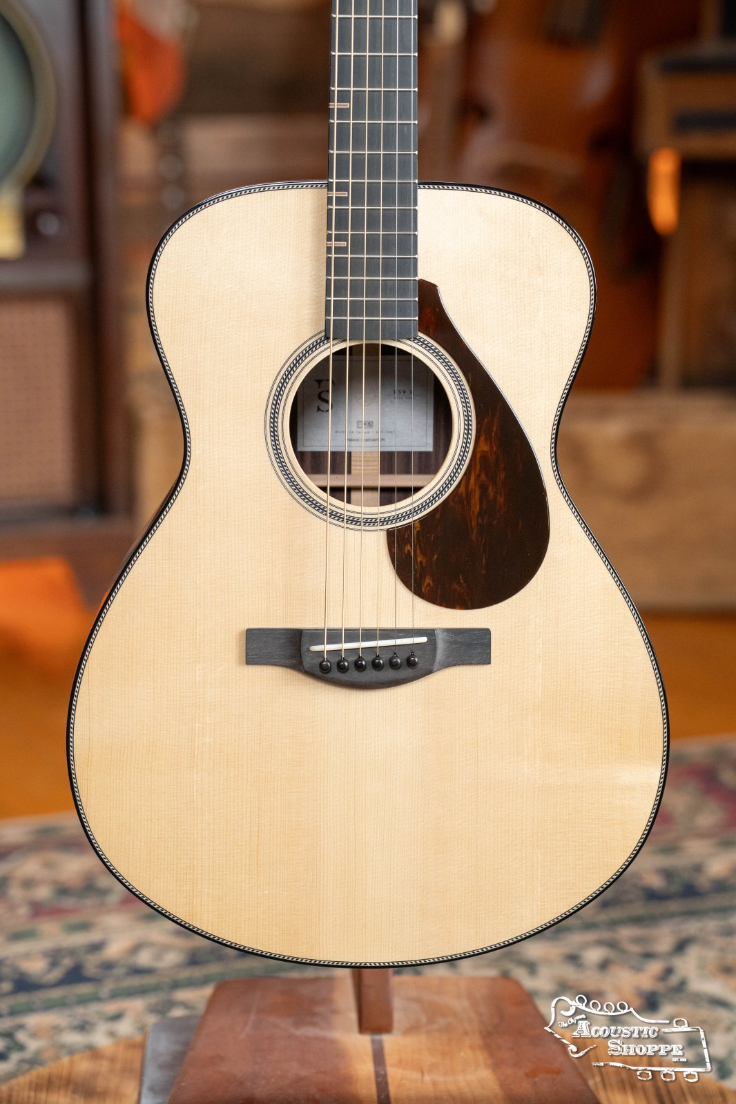 Yamaha FS9 R Adirondack/Indian Rosewood Concert Acoustic Guitar #065A