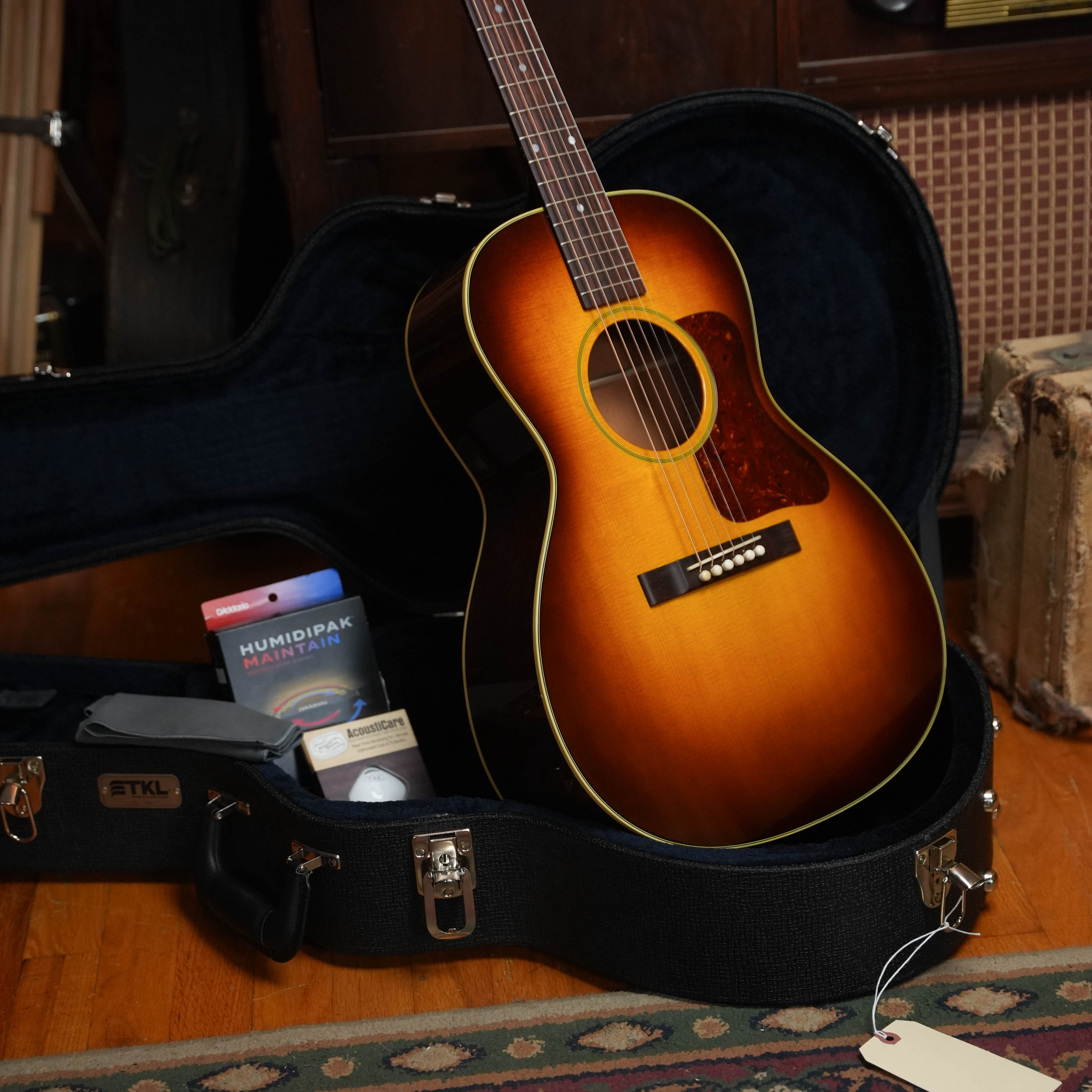 Fairbanks F-20 Salvage Burst Dreadnought Acoustic Guitar #6400