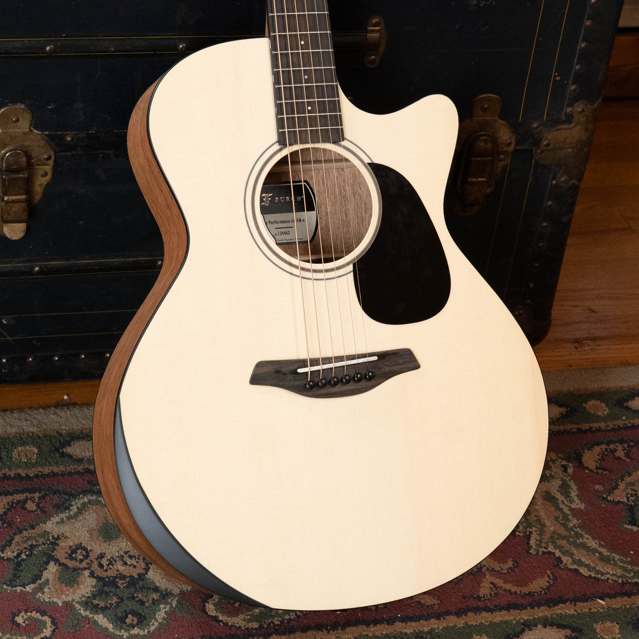 Furch Blue Performance EM a EAS-VTC Spruce/Mahogany Grand Auditorium Cutaway Acoustic Guitar #4462