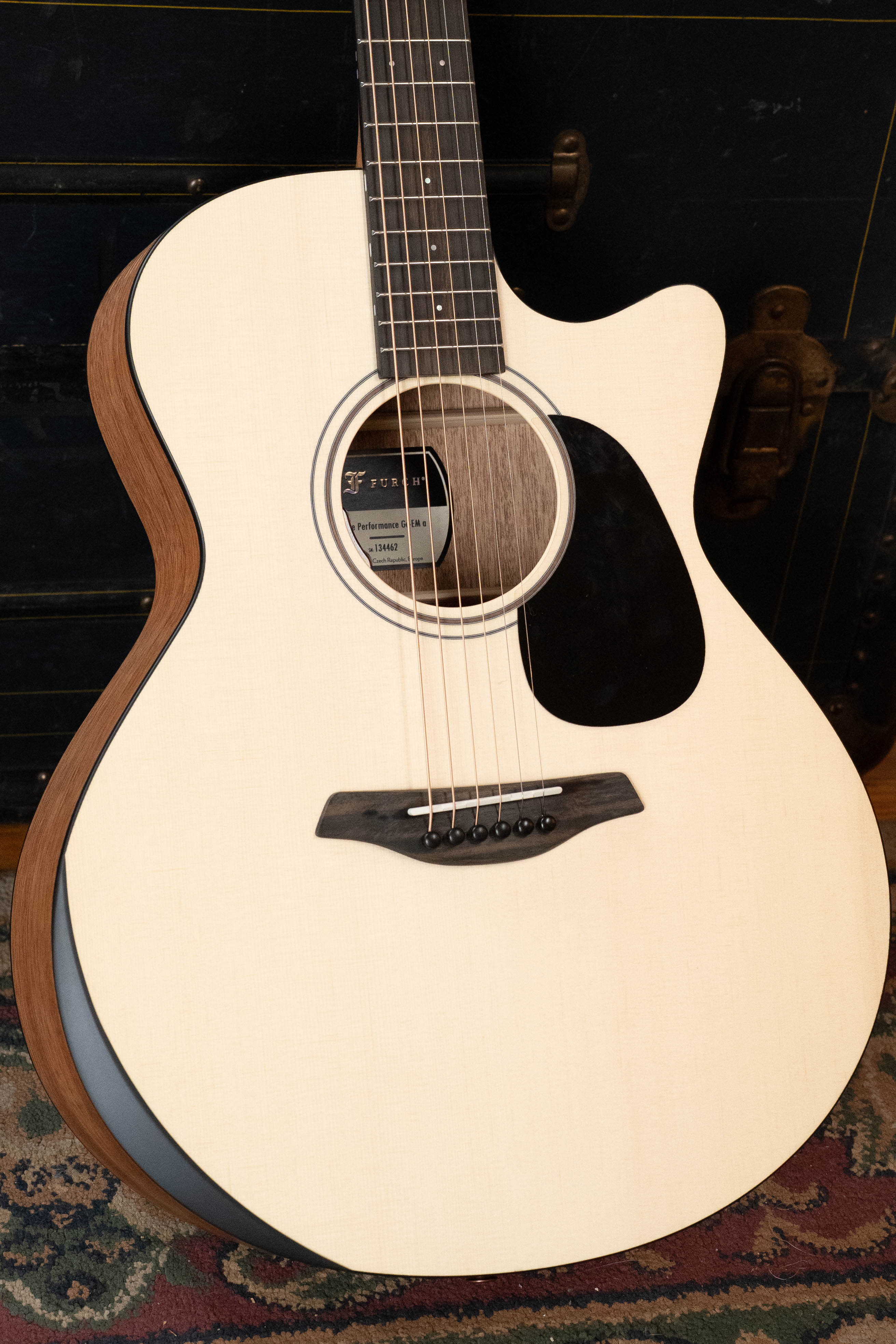 Furch Blue Performance EM a EAS-VTC Spruce/Mahogany Grand Auditorium Cutaway Acoustic Guitar #4462