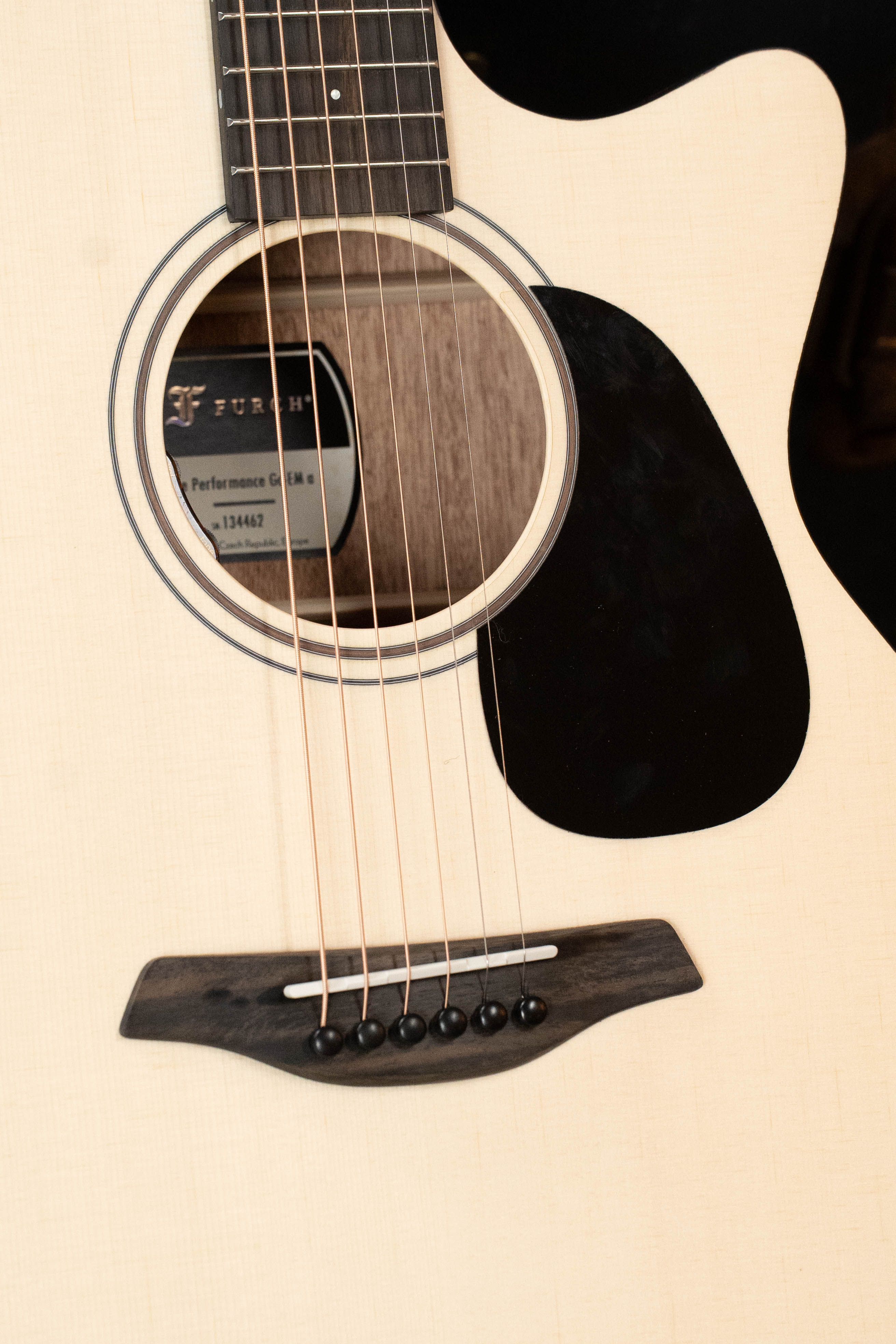 Furch Blue Performance EM a EAS-VTC Spruce/Mahogany Grand Auditorium Cutaway Acoustic Guitar #4462