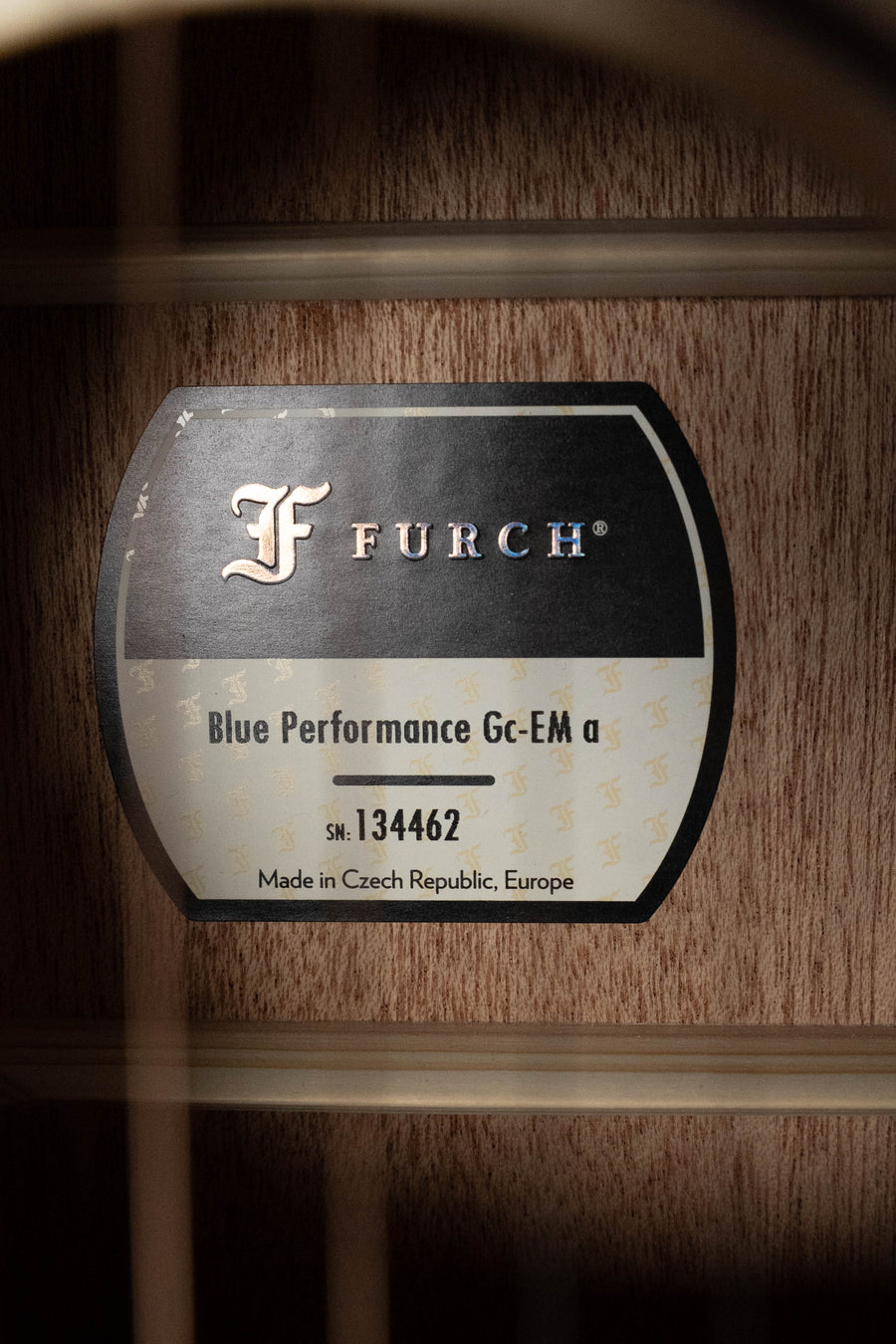 Furch Blue Performance EM a EAS-VTC Spruce/Mahogany Grand Auditorium Cutaway Acoustic Guitar #4462