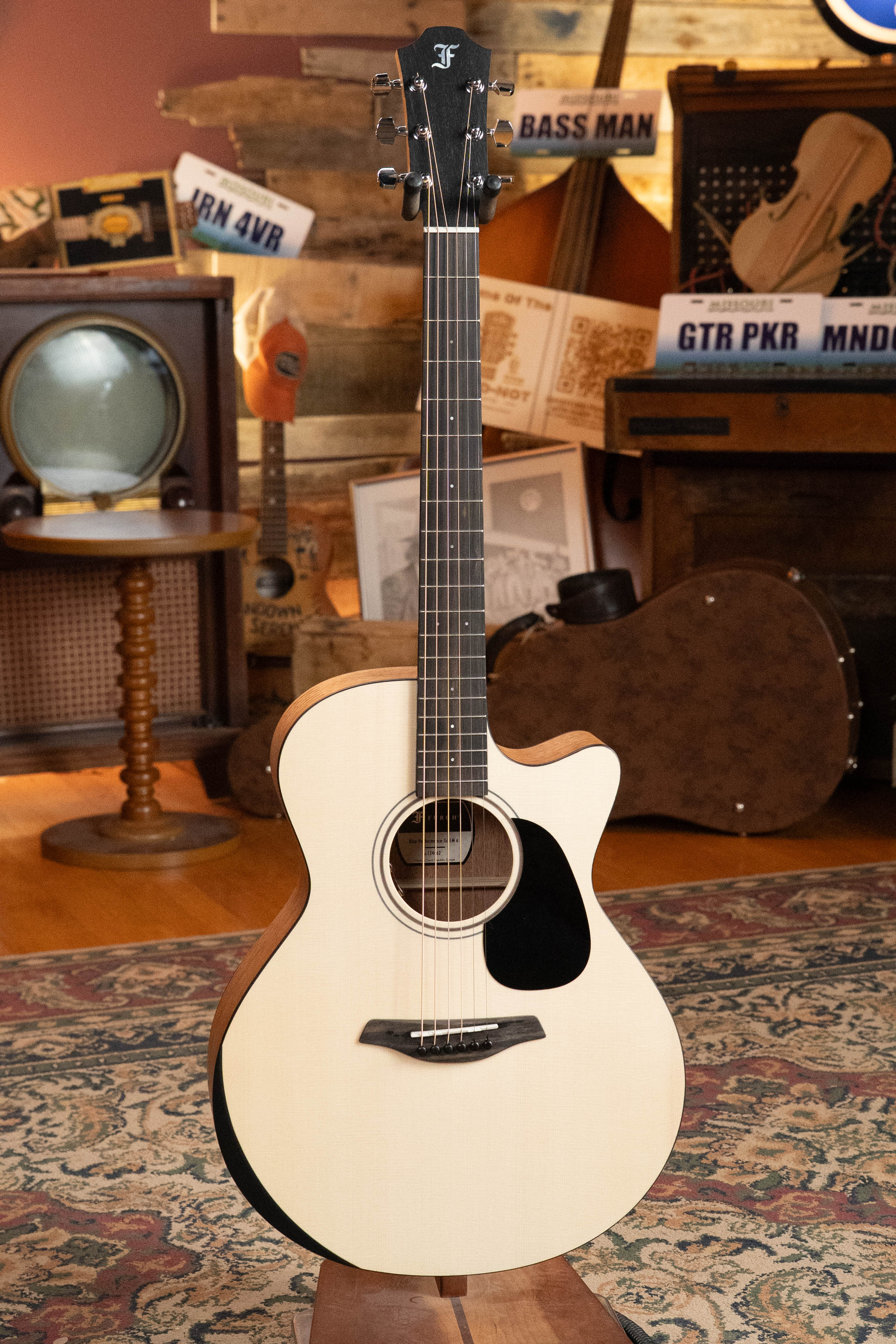 Furch Blue Performance EM a EAS-VTC Spruce/Mahogany Grand Auditorium Cutaway Acoustic Guitar #4462