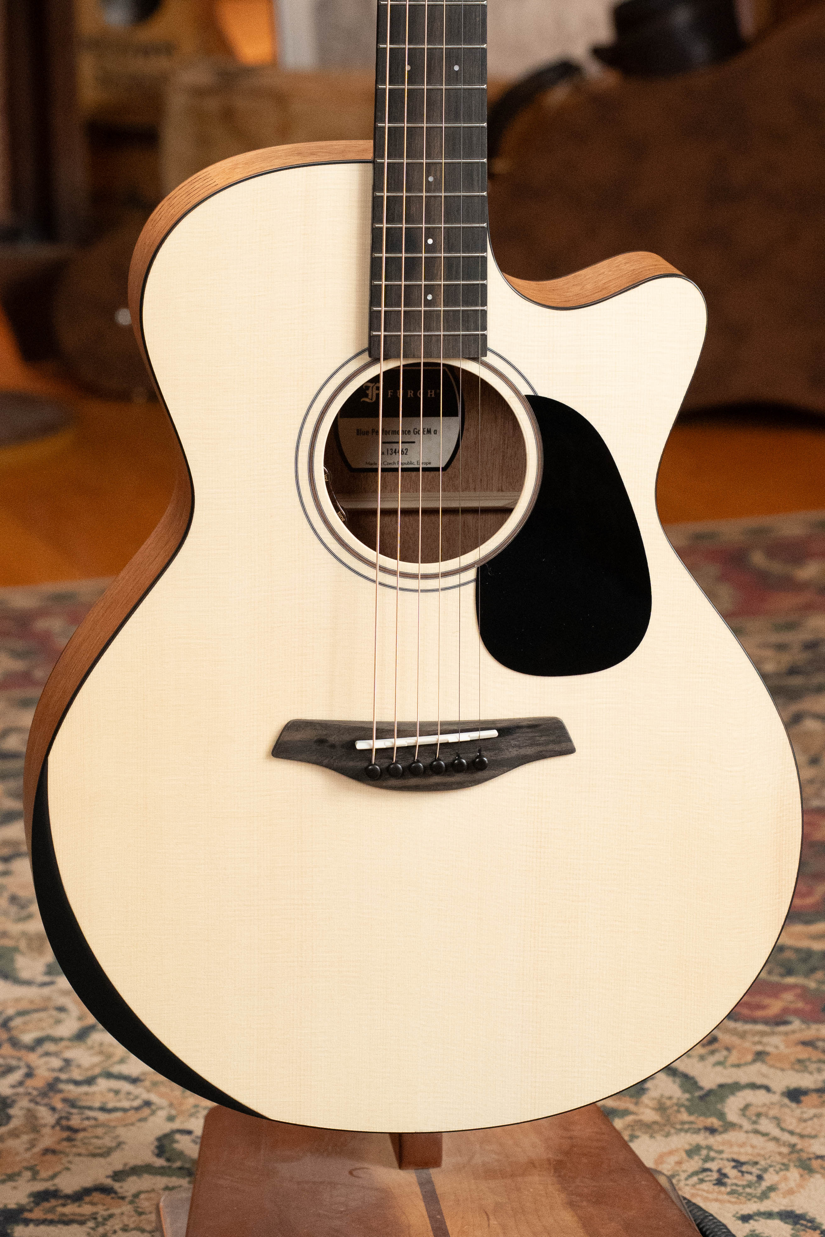 Furch Blue Performance EM a EAS-VTC Spruce/Mahogany Grand Auditorium Cutaway Acoustic Guitar #4462