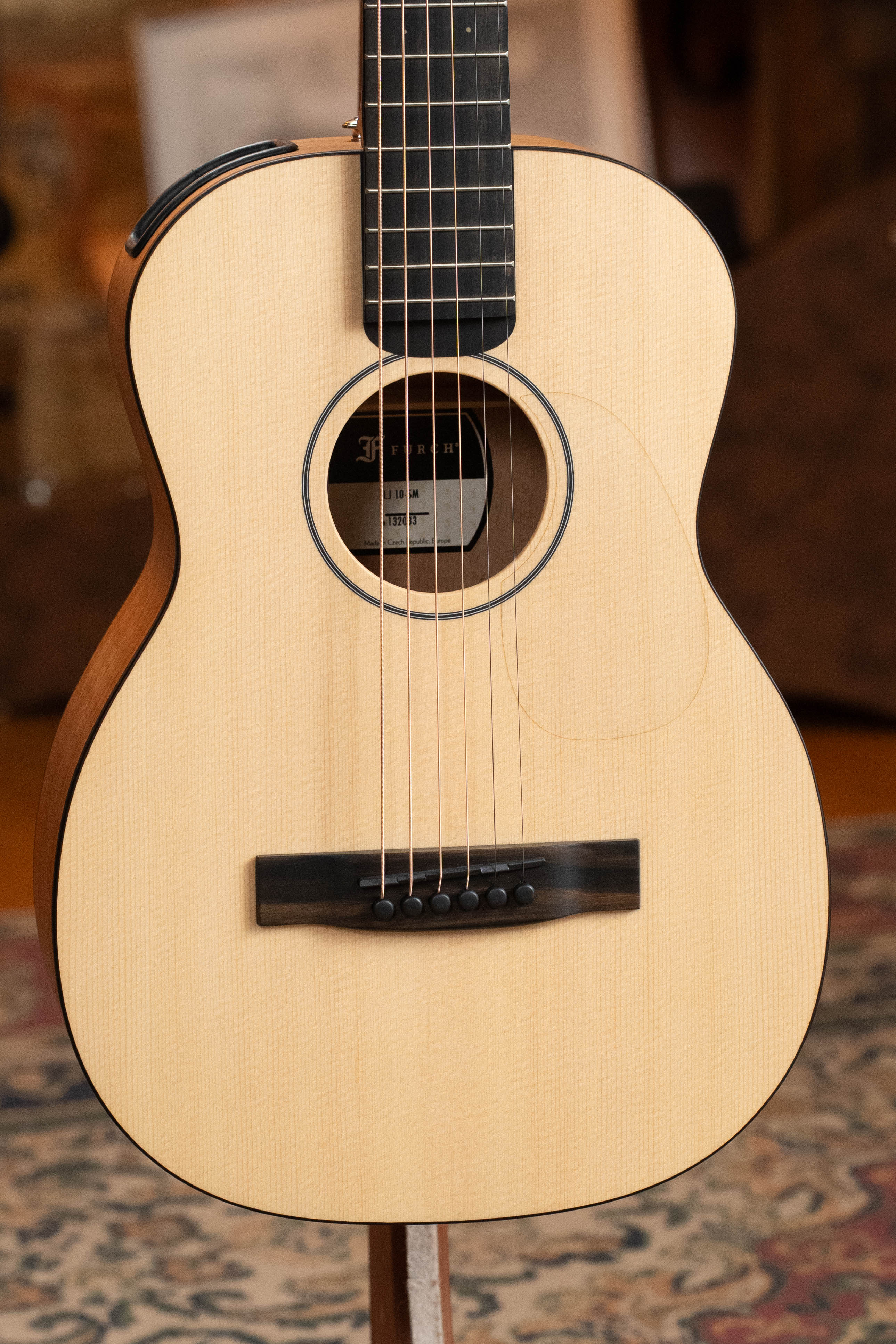 Furch Little Jane Sitka/Mahogany Foldable Travel Acoustic Guitar #2033