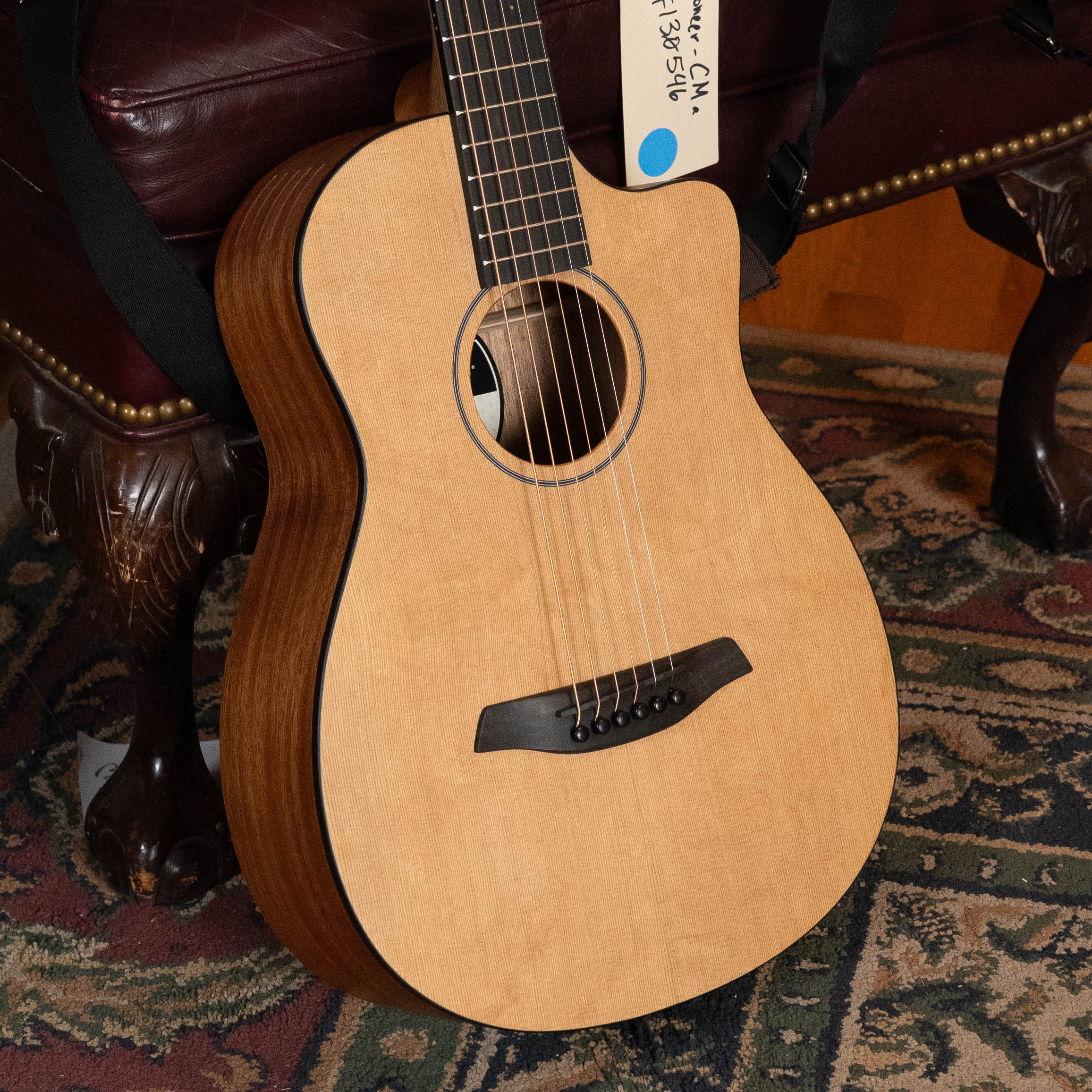 Furch Pioneer-CM Red Cedar/Mahogany Cutaway Travel Acoustic Guitar w/Soundport Boosters #0546