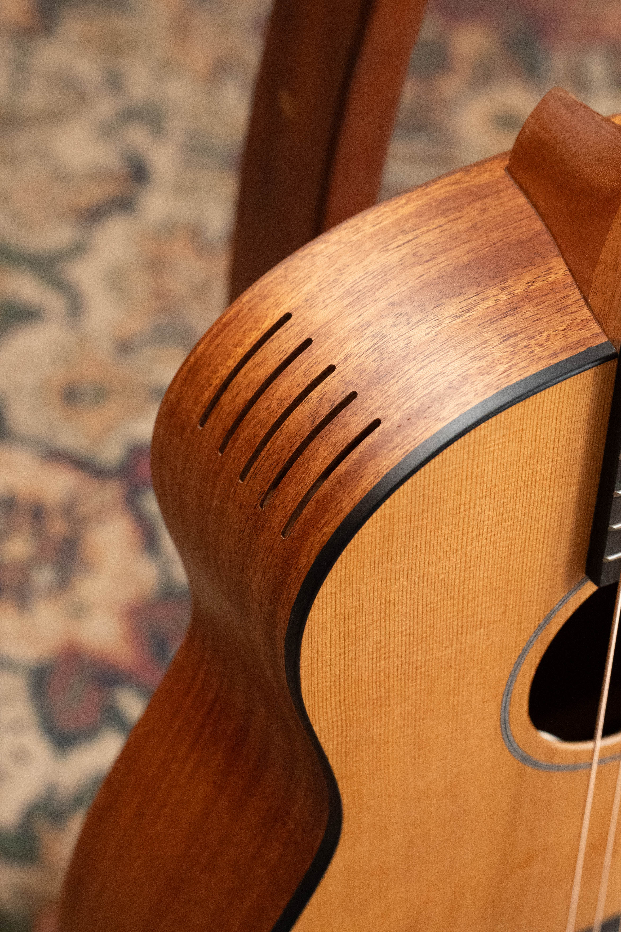 Furch Pioneer-CM Red Cedar/Mahogany Cutaway Travel Acoustic Guitar w/Soundport Boosters #0546