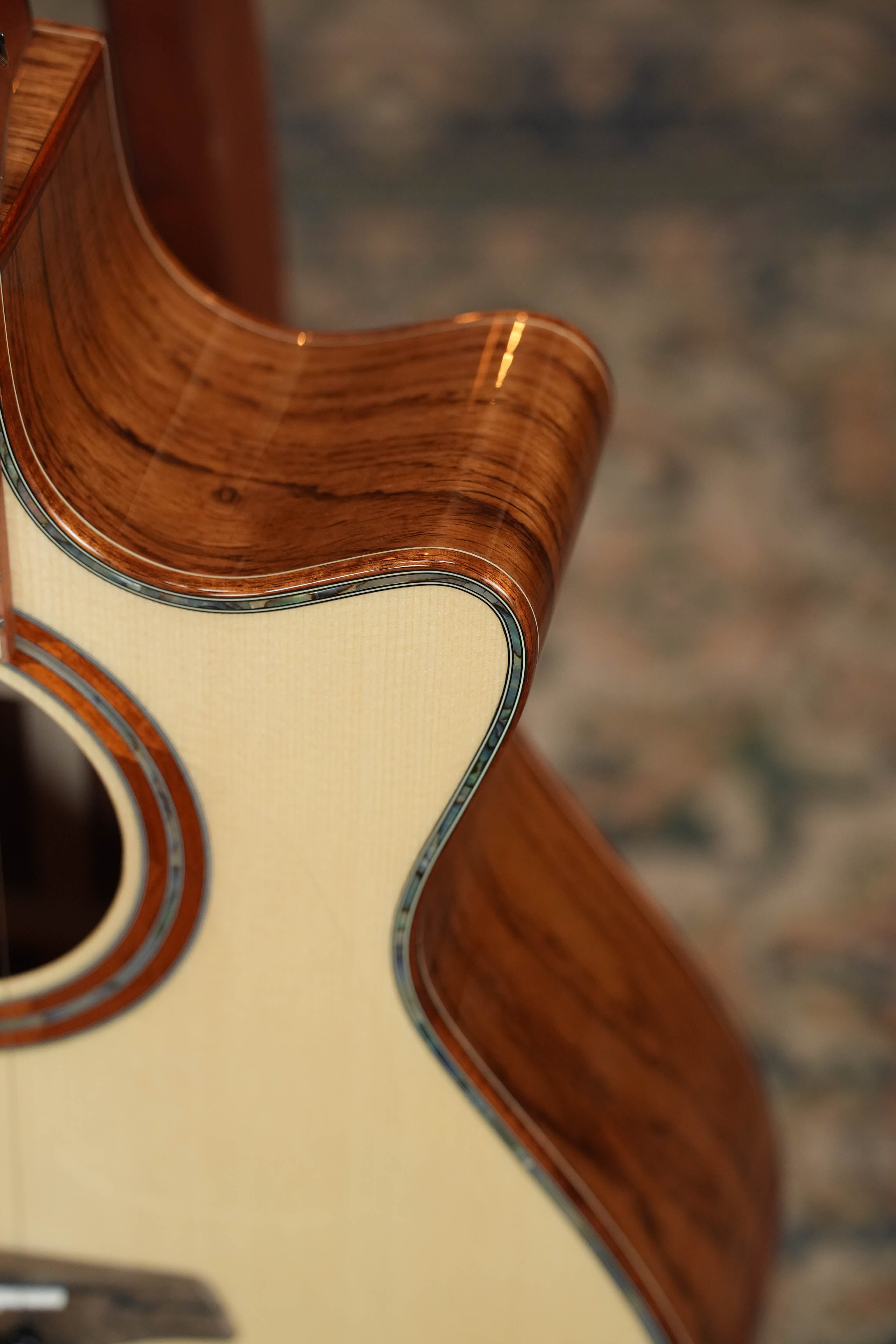 Furch Red Deluxe Spruce/Cocobolo Grand Auditorium Cutaway Acoustic Guitar #4265