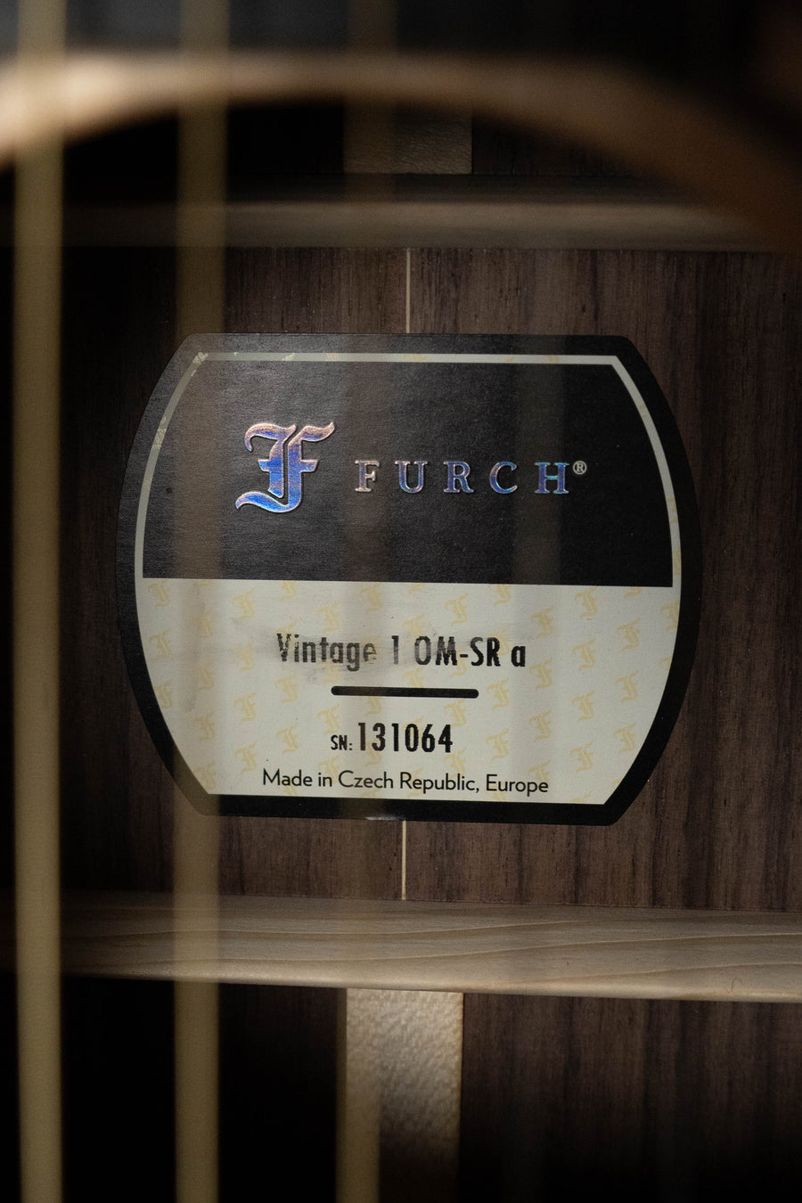 Furch Vintage 1 OM-SR a Spruce/Rosewood Orchestra Model Acoustic Guitar #1064
