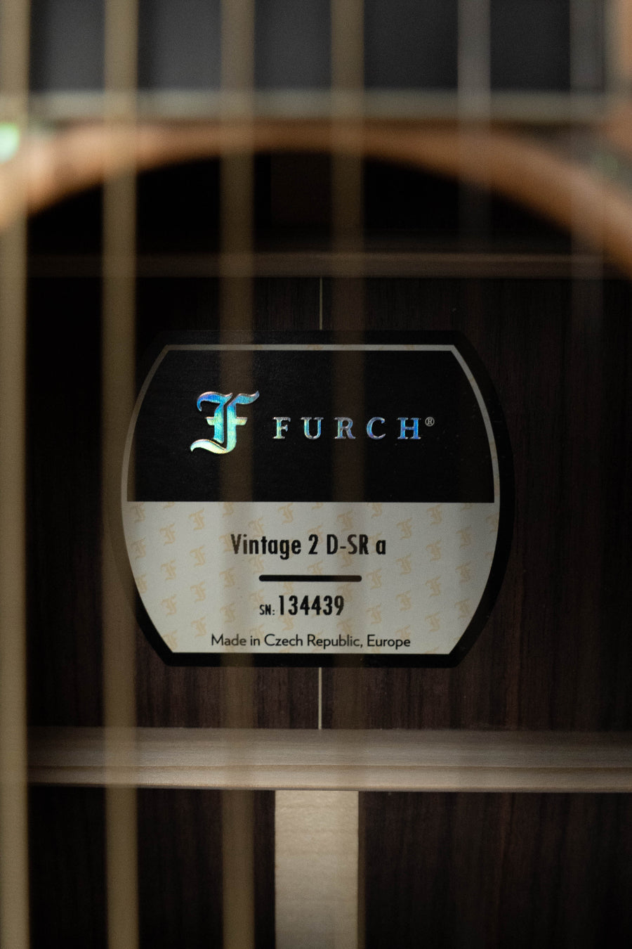 Furch Vintage 2 D-SRa Spruce/Rosewood Dreadnought Acoustic Guitar #4439