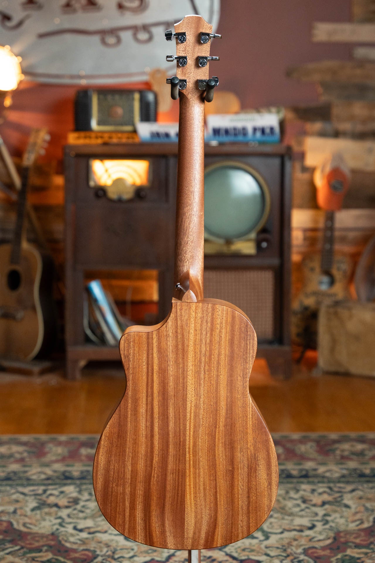 Furch Pioneer-EM Spruce/Mahogany Cutaway Travel Acoustic Guitar w/Soundport Boosters #7959