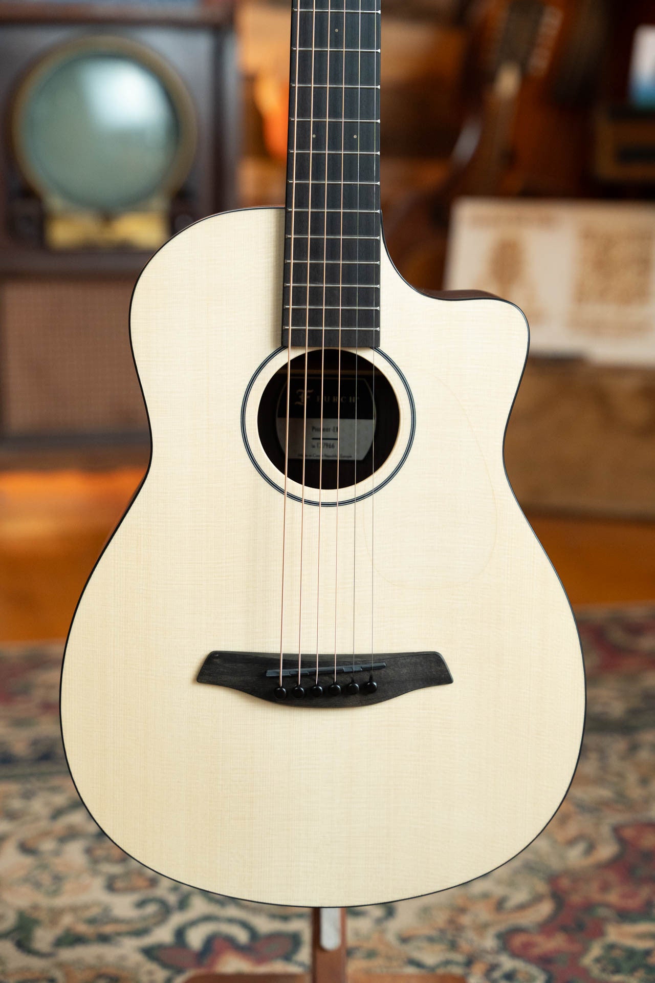 Furch Pioneer-ER Englemann Spruce/Indiana Rosewood Cutaway Travel Acoustic Guitar w/Soundport Boosters #7966