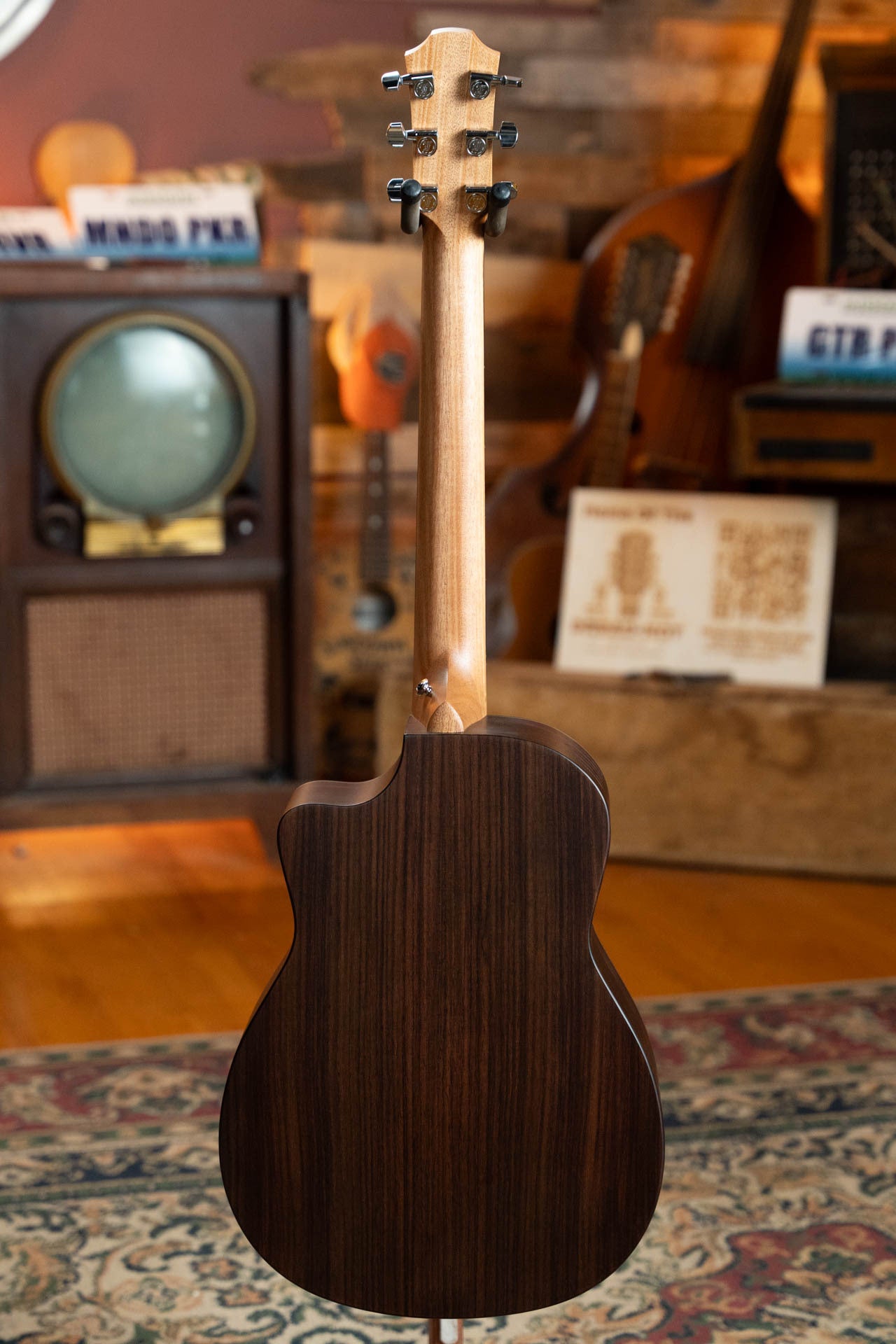 Furch Pioneer-ER Englemann Spruce/Indiana Rosewood Cutaway Travel Acoustic Guitar w/Soundport Boosters #7966