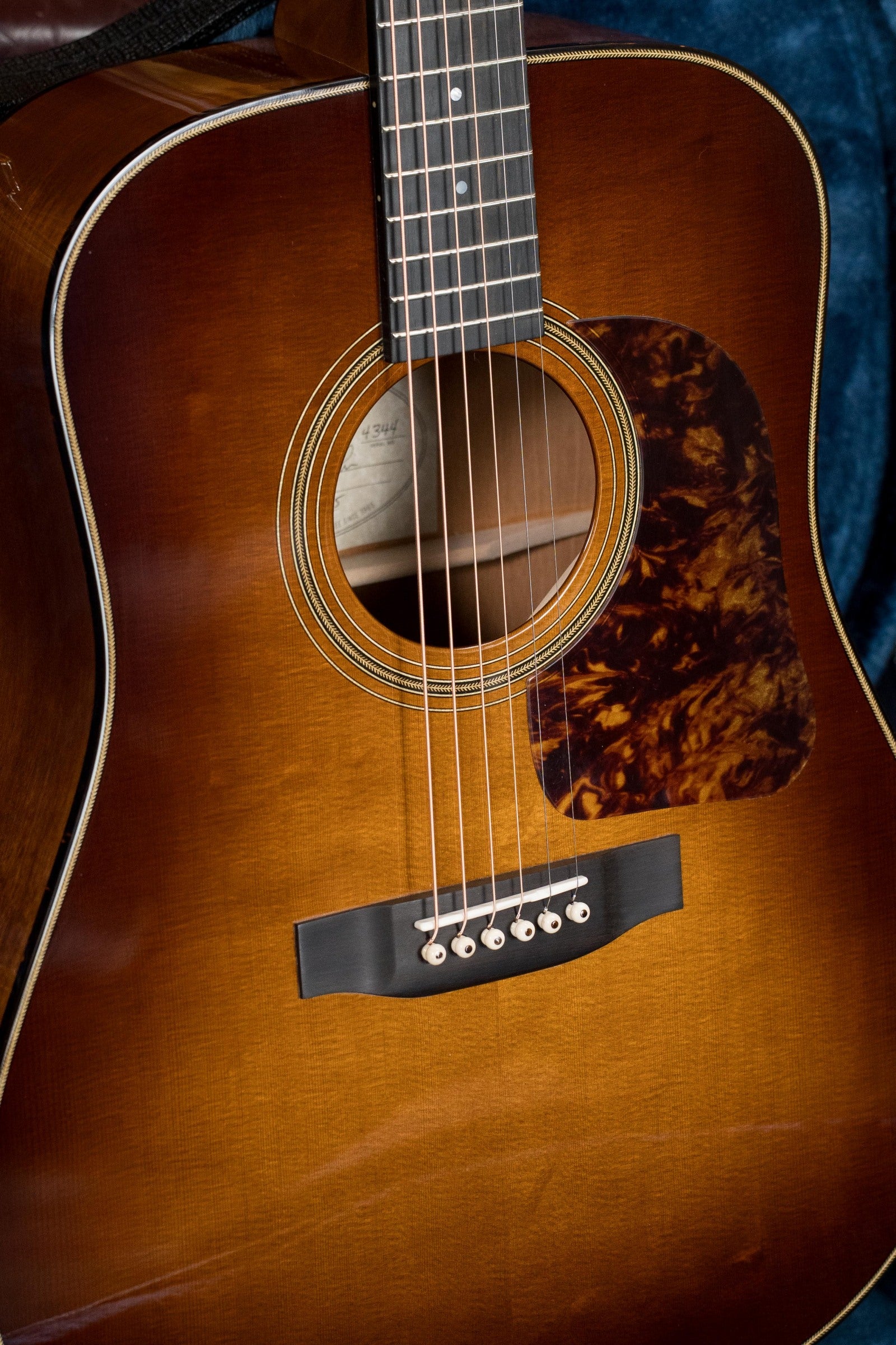 Gallagher Bluegrass Bell Torrefied Adirondack/Mahogany Light Amber Dreadnought Acoustic Guitar #4344