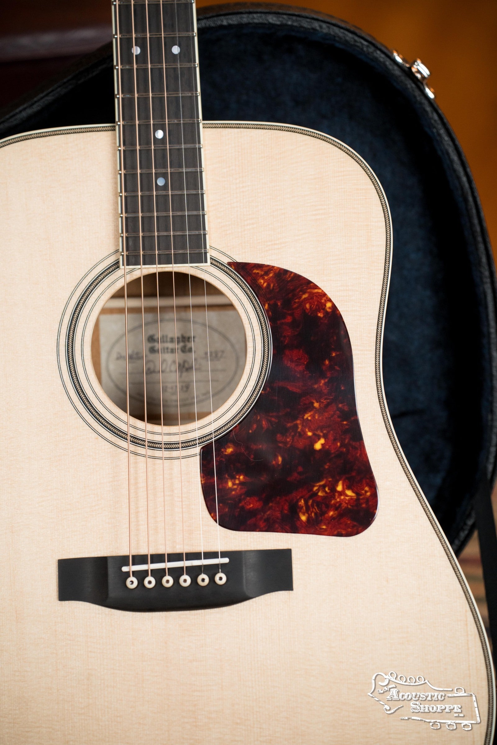 Gallagher Doc Watson Model Sitka/Mahogany Dreadnought Acoustic Guitar #4287