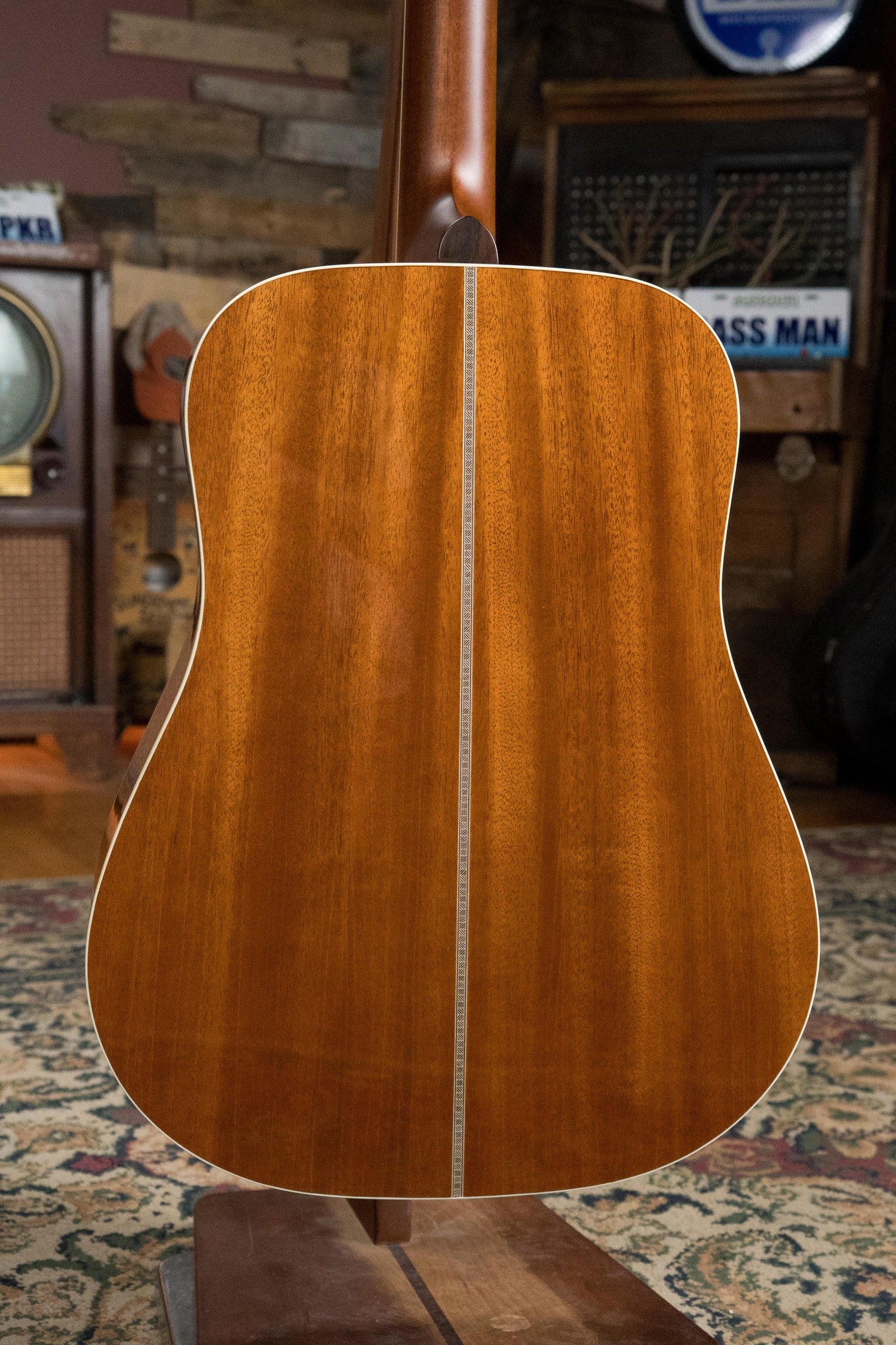 Gallagher Doc Watson Sitka/Mahogany Dreadnought Guitar #4347