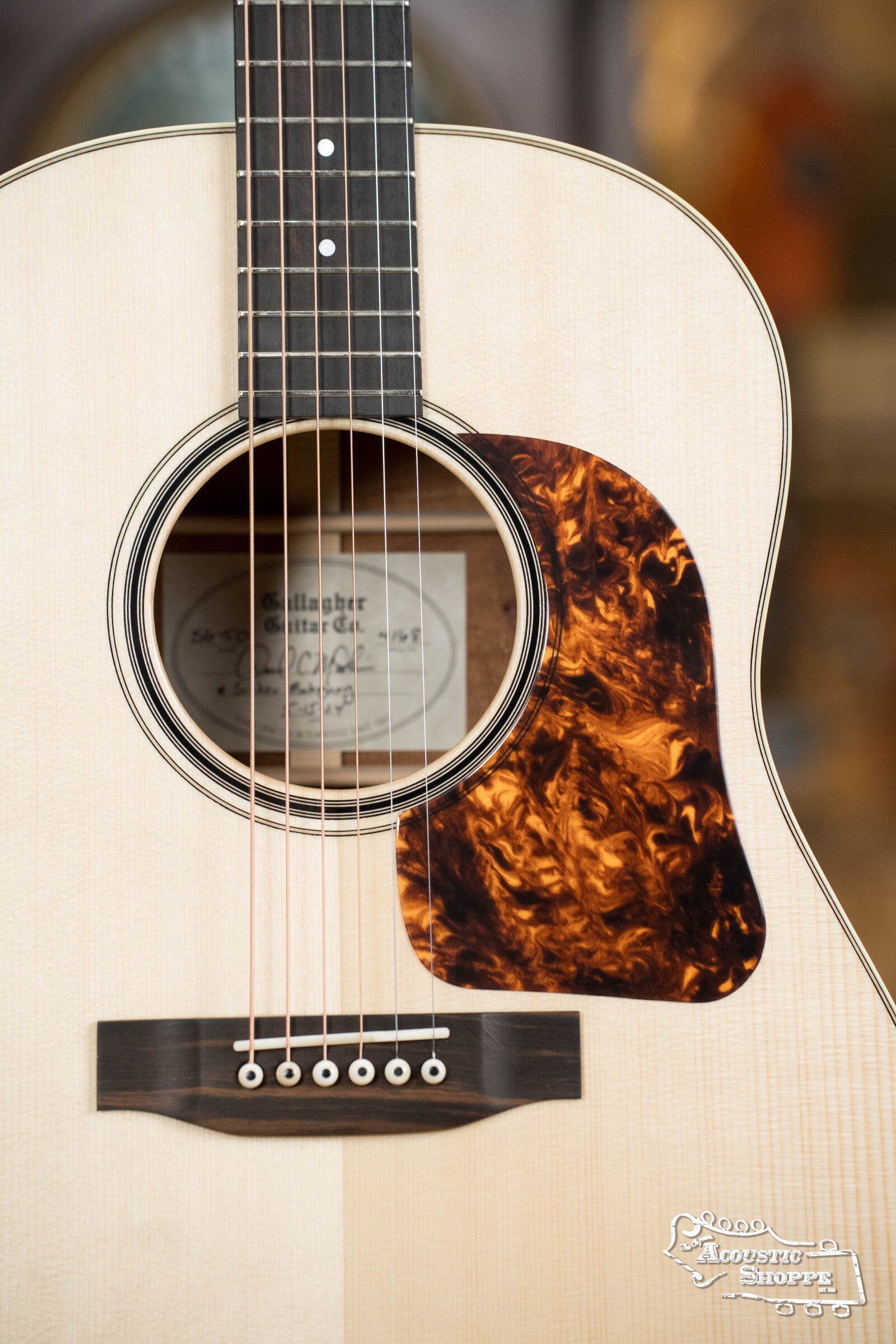 Gallagher SG-50 Adirondack/Sinker Mahogany Slope Shoulder Dreadnought Acoustic Guitar #4168