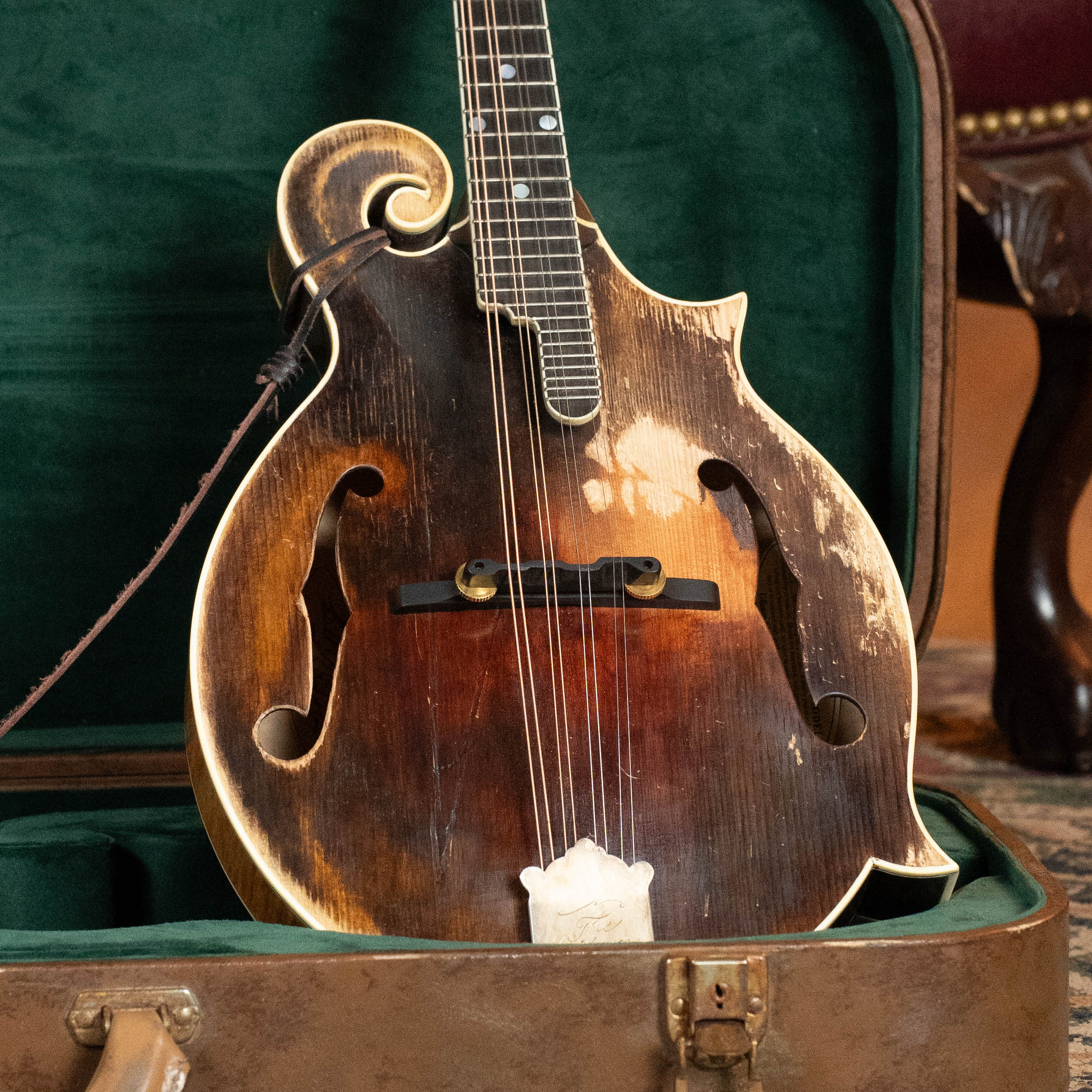 F-5 Hall of Fame Monroe Cremona  Burst Mandolin GH