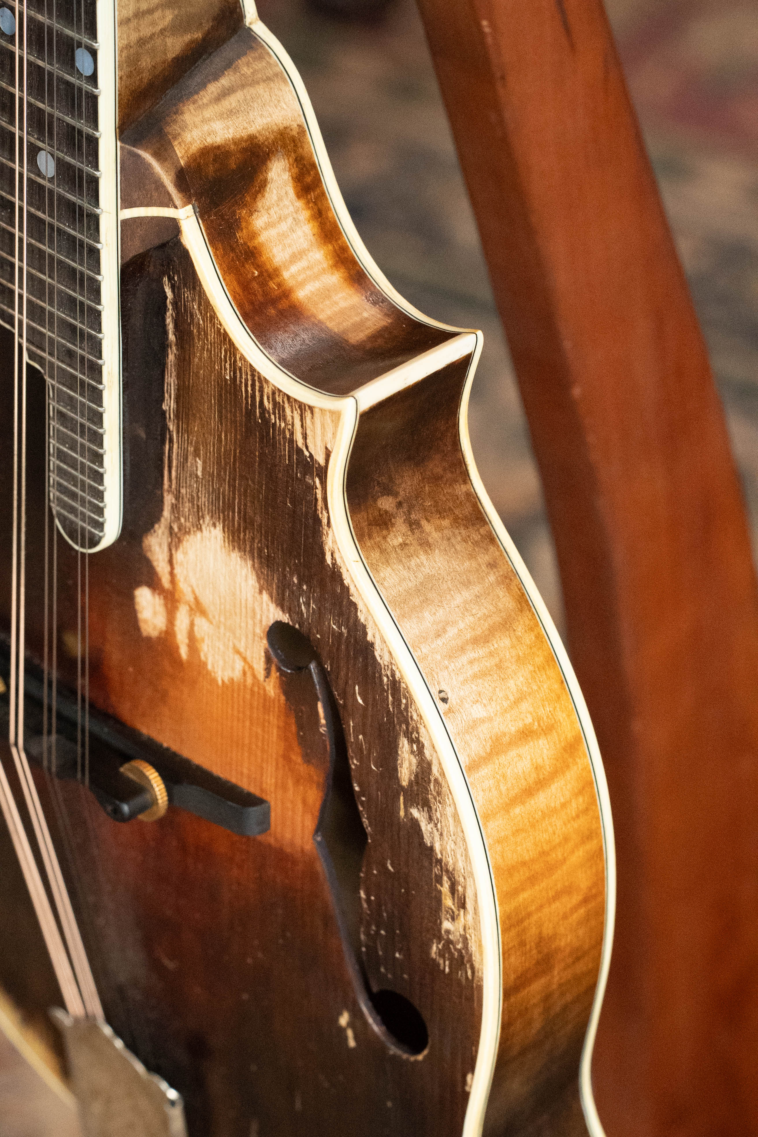 F-5 Hall of Fame Monroe Cremona  Burst Mandolin GH