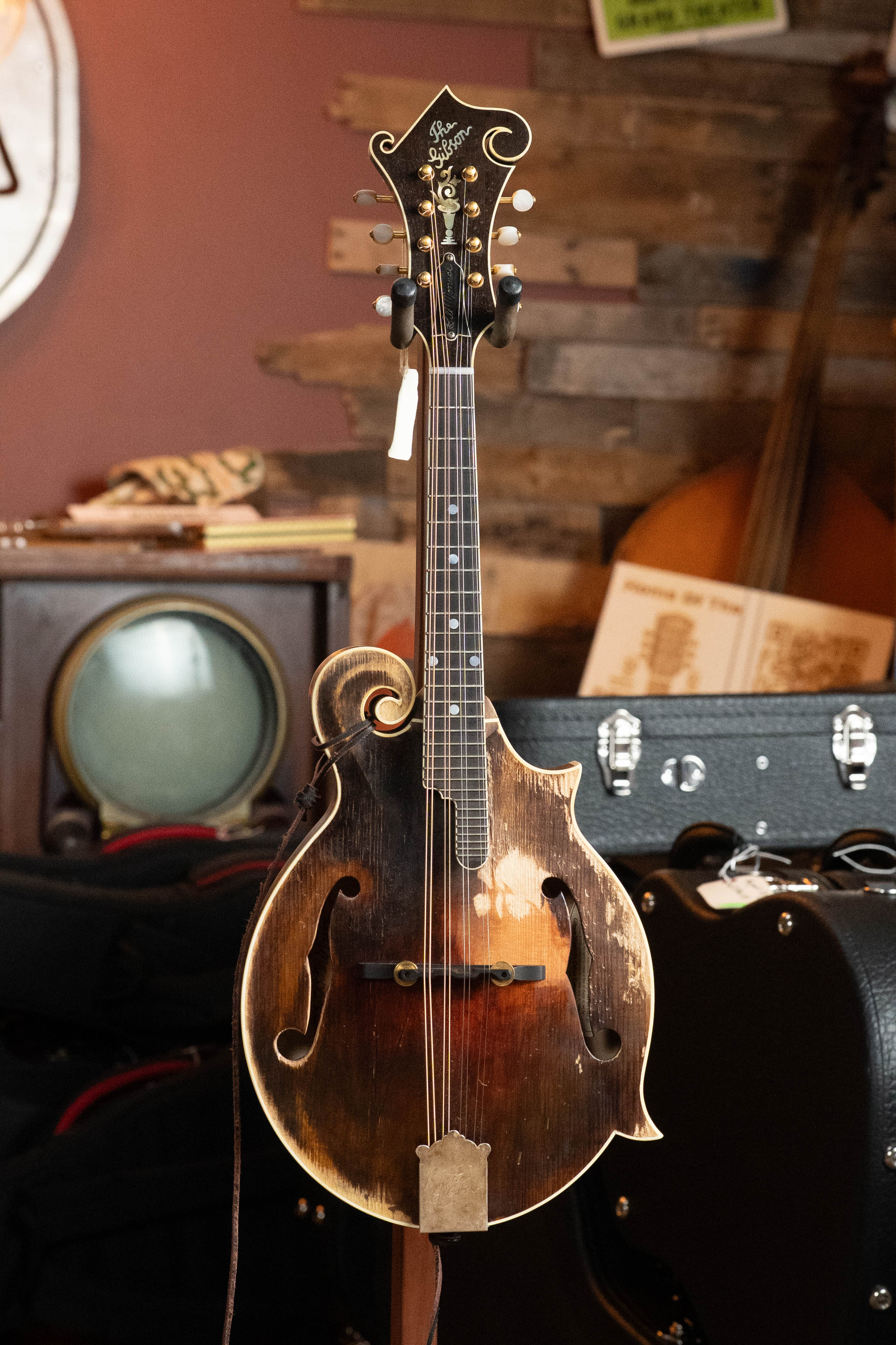 F-5 Hall of Fame Monroe Cremona  Burst Mandolin GH