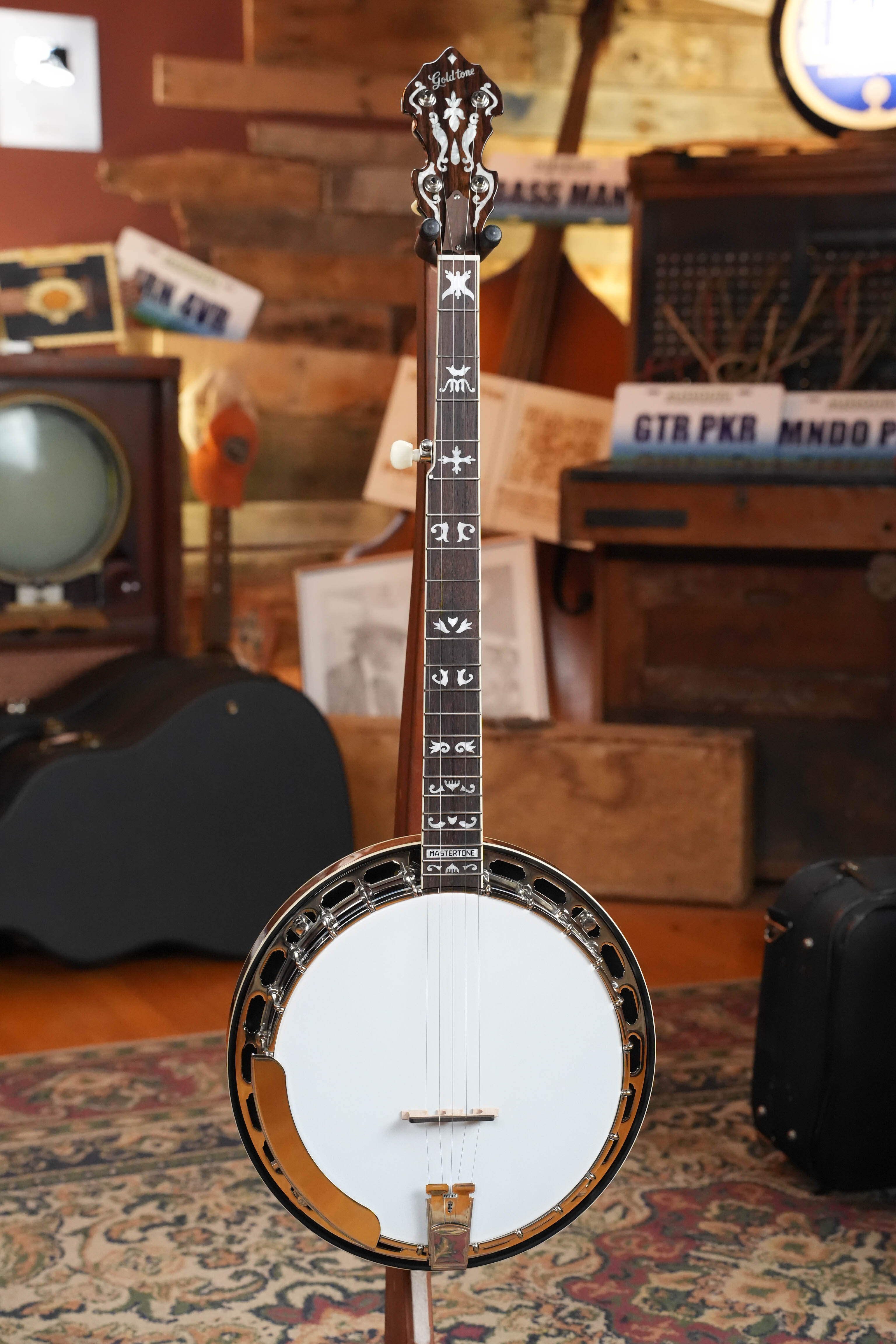 Gold Tone BG-175F Mastertone Bluegrass Banjo with Flange #4334