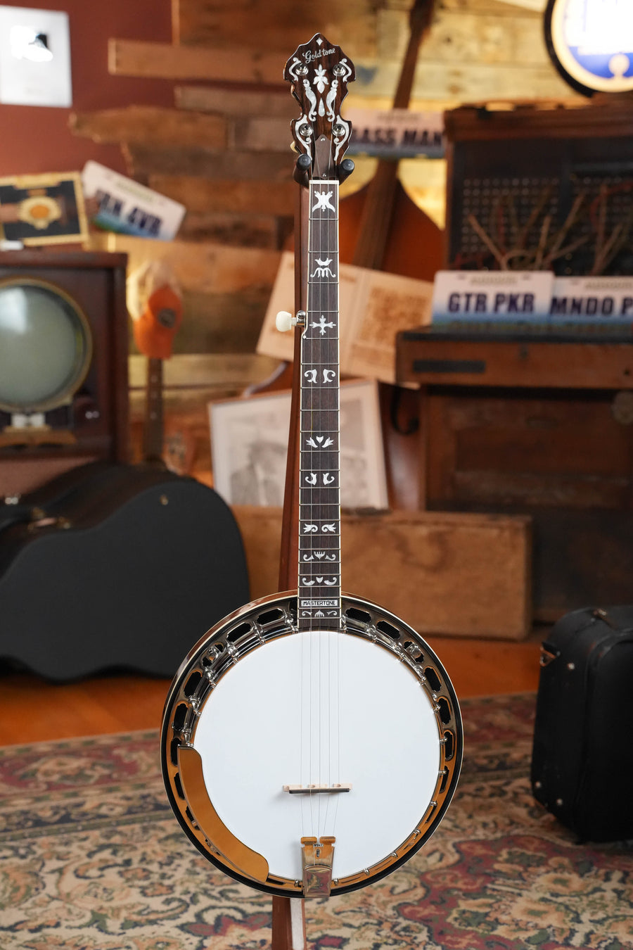 Gold Tone BG-175F Mastertone Bluegrass Banjo with Flange #4334