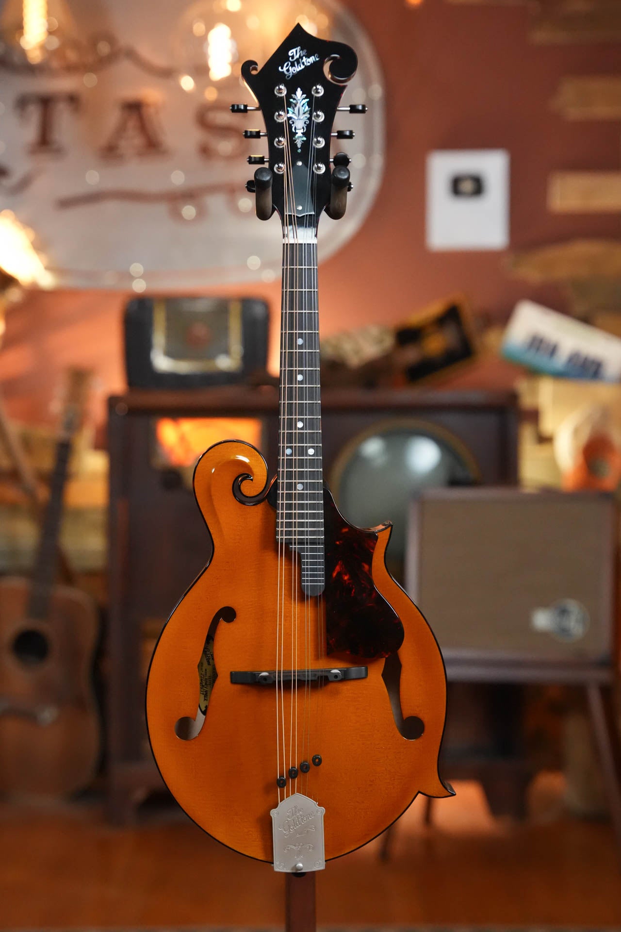 Gold Tone Grandmaster Mandolin Elite - Honey Amber Finish #8439
