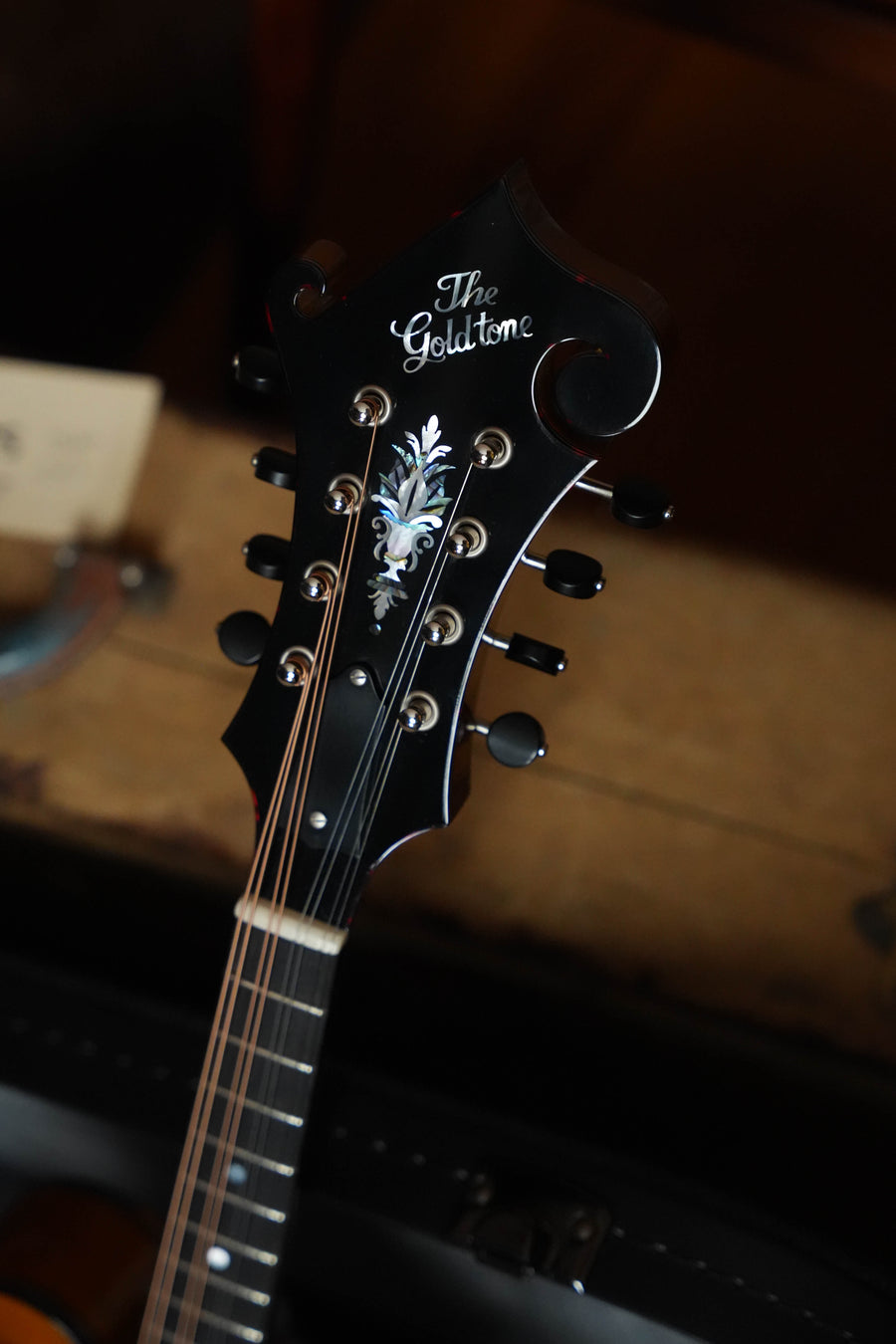 Gold Tone Grandmaster Mandolin Elite - Honey Amber Finish #8439